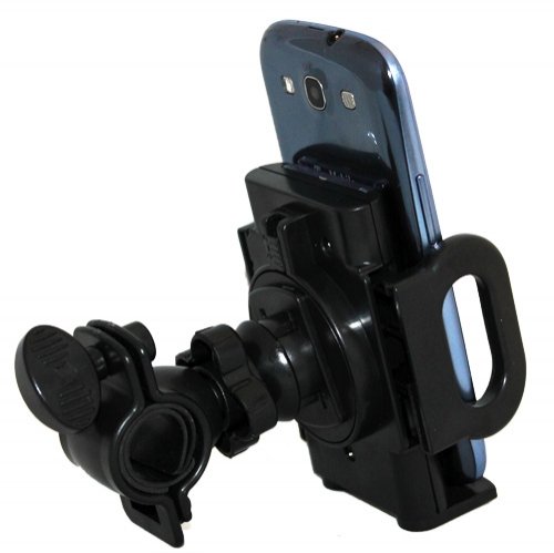 Universal Rotating Bike Phone Mount - Adjustable Handlebar Bicycle Holder for Samsung Galaxy S2, Infuse 4G, Gravity Smart & More - Perfect for Cycling, Commuting & Outdoor Adventures