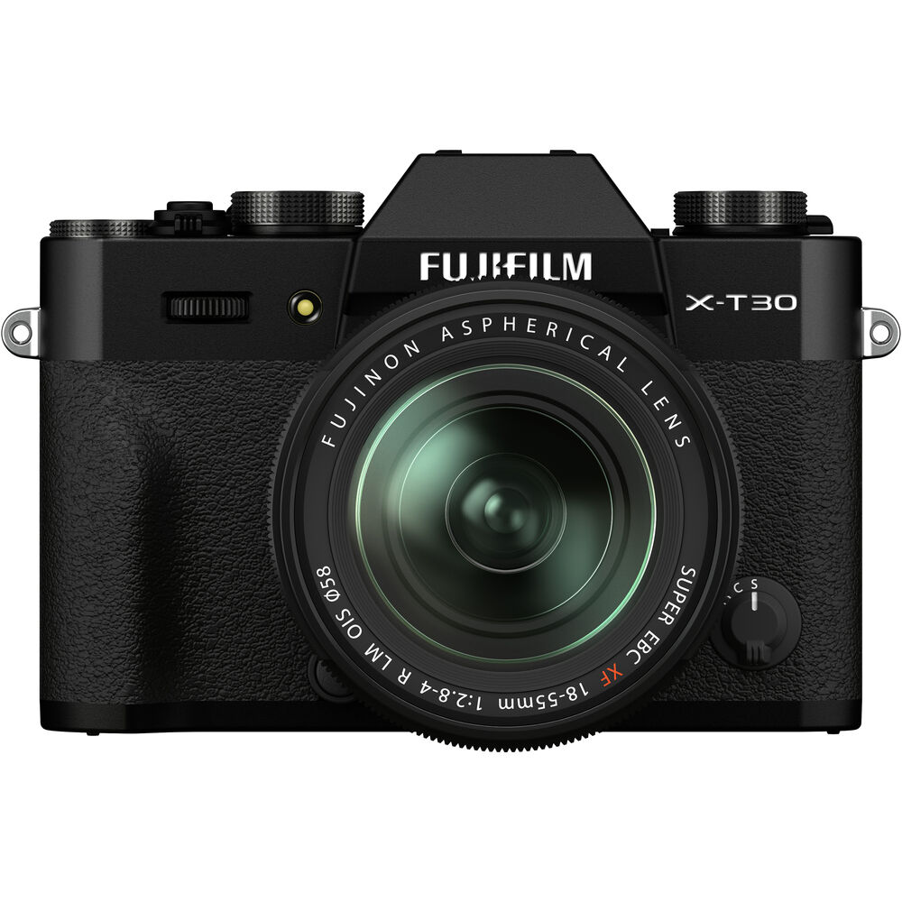 FUJIFILM X-T30 II Mirrorless Digital Camera with 18-55mm Lens Kit - Black | Compact Travel & Street Photography Camera for Vloggers & Content Creators