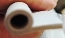 High Temperature Silicone Door Gasket - 10 ft Grey Refrigerator Seal (Model GS2398, NRE 030410) - Perfect for Freezers, Ovens & Commercial Refrigeration