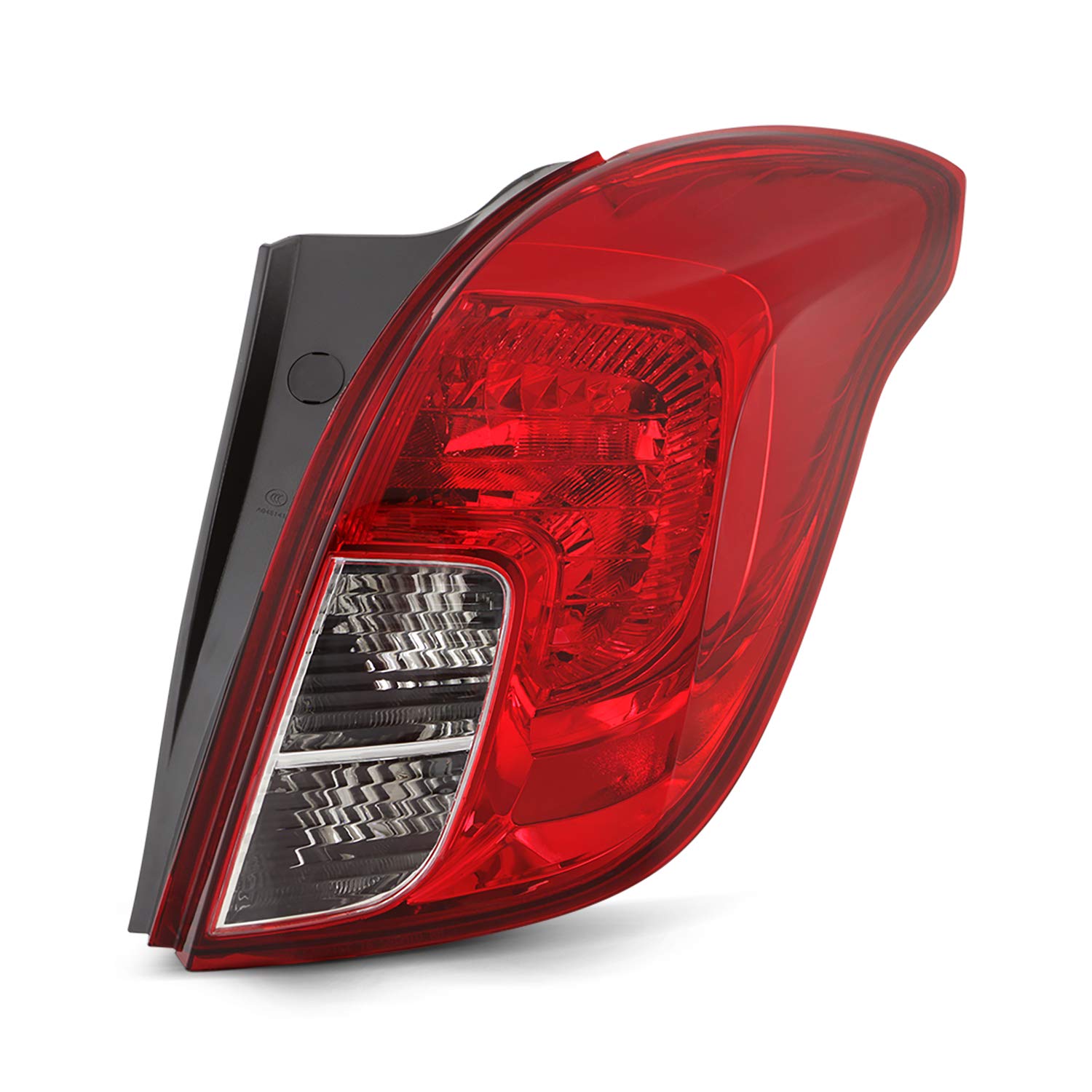 AKKON Red Chrome Tail Lights for 2013-2016 Buick Encore - Left Driver & Right Passenger Side Brake Light Pair Replacement | Enhances Vehicle Style & Night Visibility