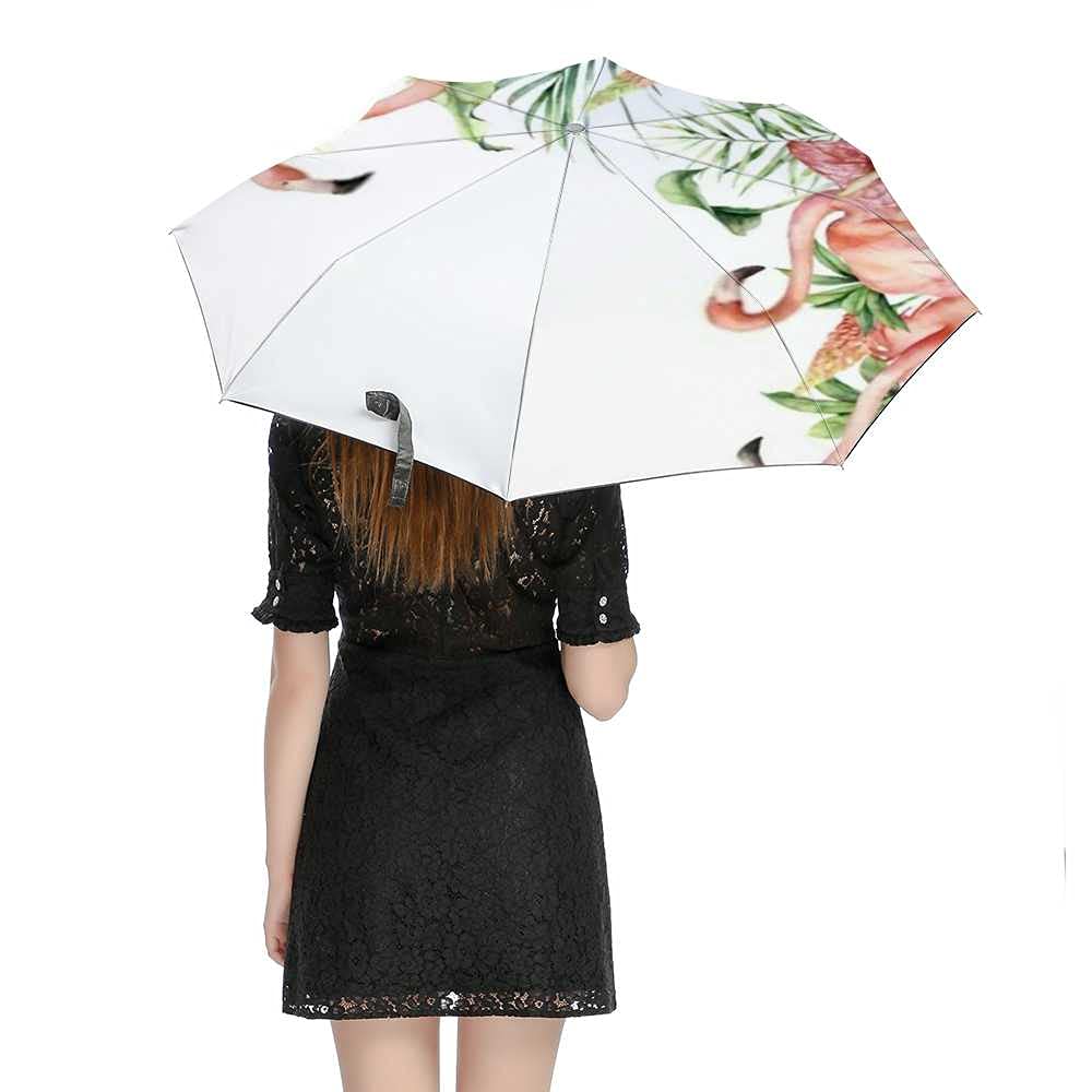 Windproof Travel Umbrella - Compact Automatic Open/Close Folding Umbrella with Watercolor Cow Print - Lightweight Rain & Golf Umbrella for Men & Women - Perfect for Commuting, Traveling, and Outdoor Activities