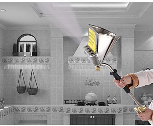 Joywayus 1PCS Air Stucco Cement Texture Hopper Spray Gun - Professional Ceiling & Wall Plastering Tool for Interior/Exterior Painting - Perfect for DIY Home Renovation, Drywall Repair, and Decorative Texture Application