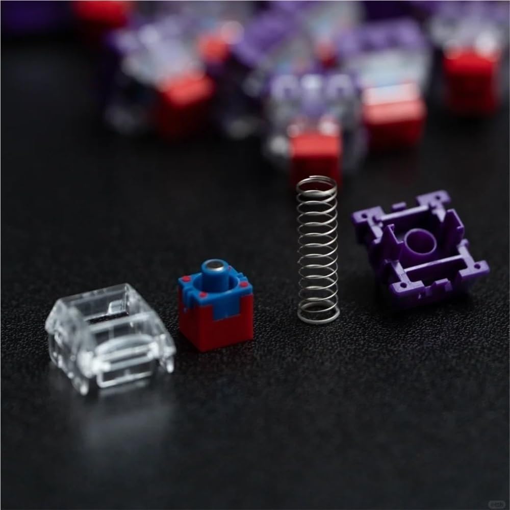 TTC King of Magnetic Switch - Linear Pre-Lubed Hall Effect Magnetic Switches (90pcs) for Wooting, Rakka, Melgeek, Apex Pro Keyboards - Perfect for Gaming & Mechanical Keyboard Customization