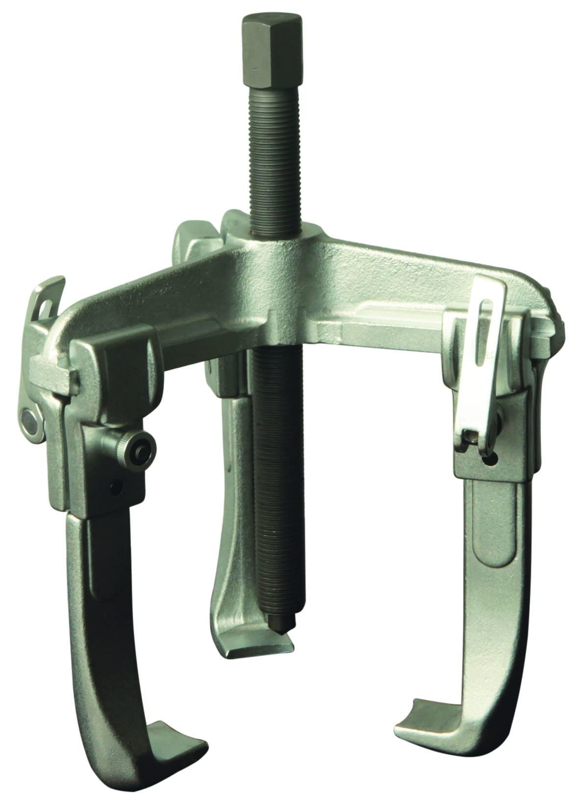 OM 3414 3-Jaw Puller with 160mm Diameter & Butterfly Lock - Heavy Duty Bearing Gear Removal Tool for Automotive and Industrial Maintenance