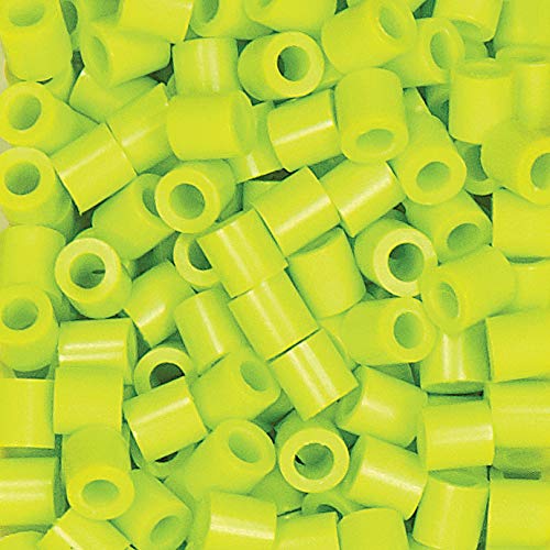 Perler Beads Fuse Beads for DIY Crafts - 1000pcs Pear Green Beads for Kids & Adults - Perfect for Jewelry Making, Keychains & Home Decor Projects