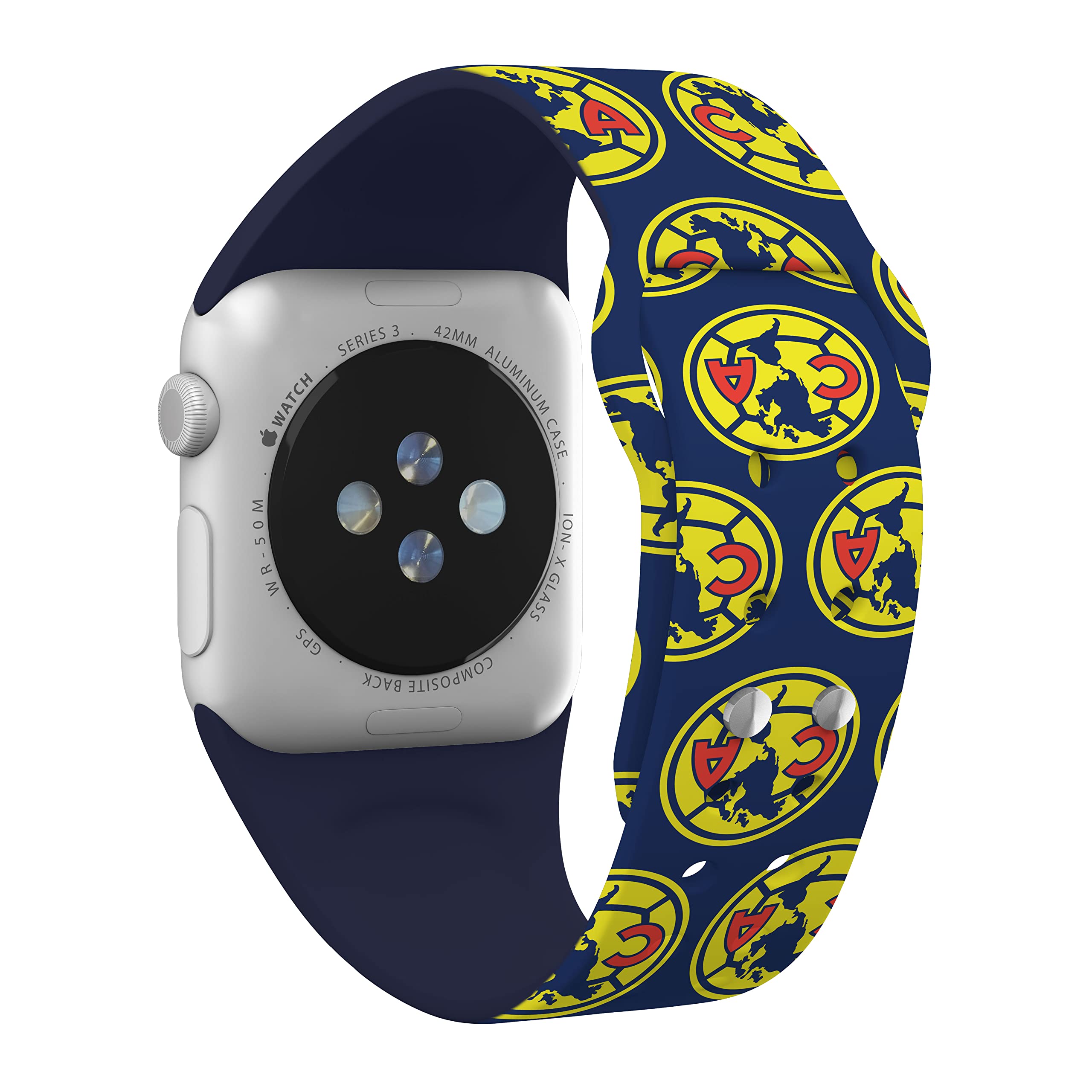 Affinity Bands Club America HD Watch Band Compatible with Apple Watch Series 1-9 & SE - Premium Durable Sport Strap for Workout, Running & Daily Use