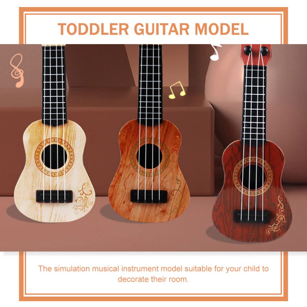 **2-Pack Kids Ukulele Toy with 4 Strings - Educational Musical Instrument for Toddlers & Preschoolers | Perfect for Beginners, Birthday Gifts & Early Music Learning**