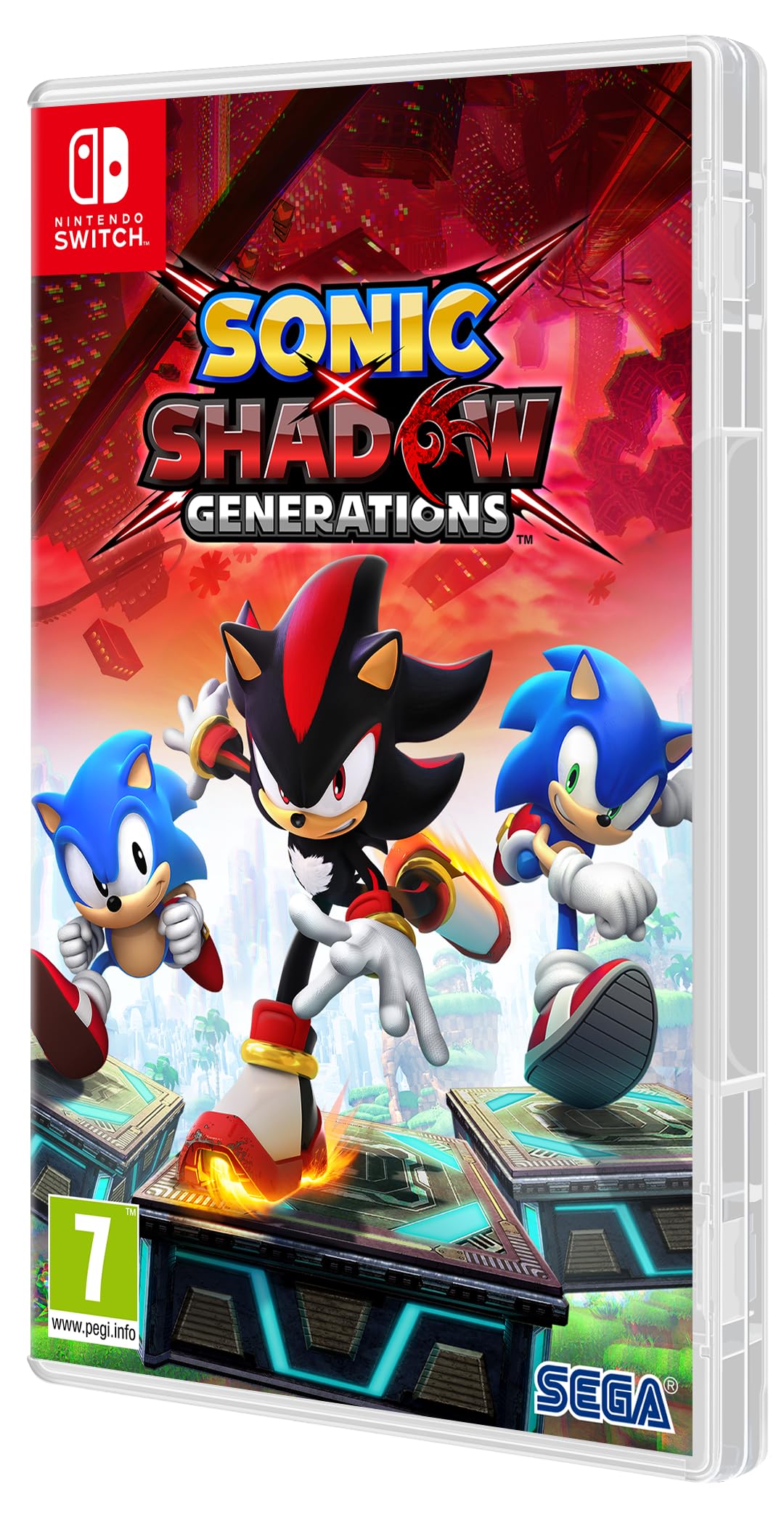 Sonic X Shadow Generations - Official Game for PC, PS5, Xbox | Fast-Paced Action Adventure | Perfect for Fans & Competitive Gamers | Play at Home or Gaming Events