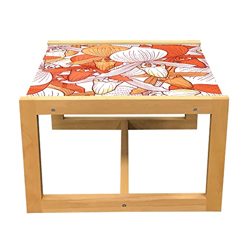 Orange Apricot and White