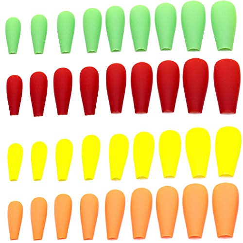 Yellow Red Orange Green