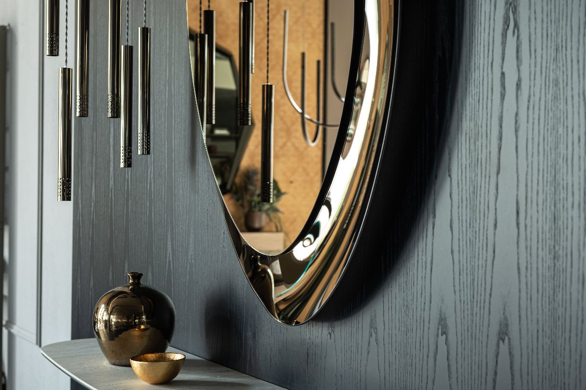 ASCOT Wall Mirror - Elegant Full-Length Floor Mirror with Adjustable Tilt, Perfect for Bedroom, Living Room, and Entryway Decor
