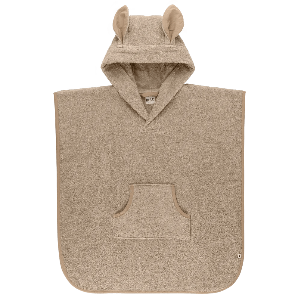 BIBS Kangaroo Poncho for Toddlers - Soft & Cozy Hooded Cape for Kids - Perfect for Outdoor Play, Preschool & Cold Weather Adventures