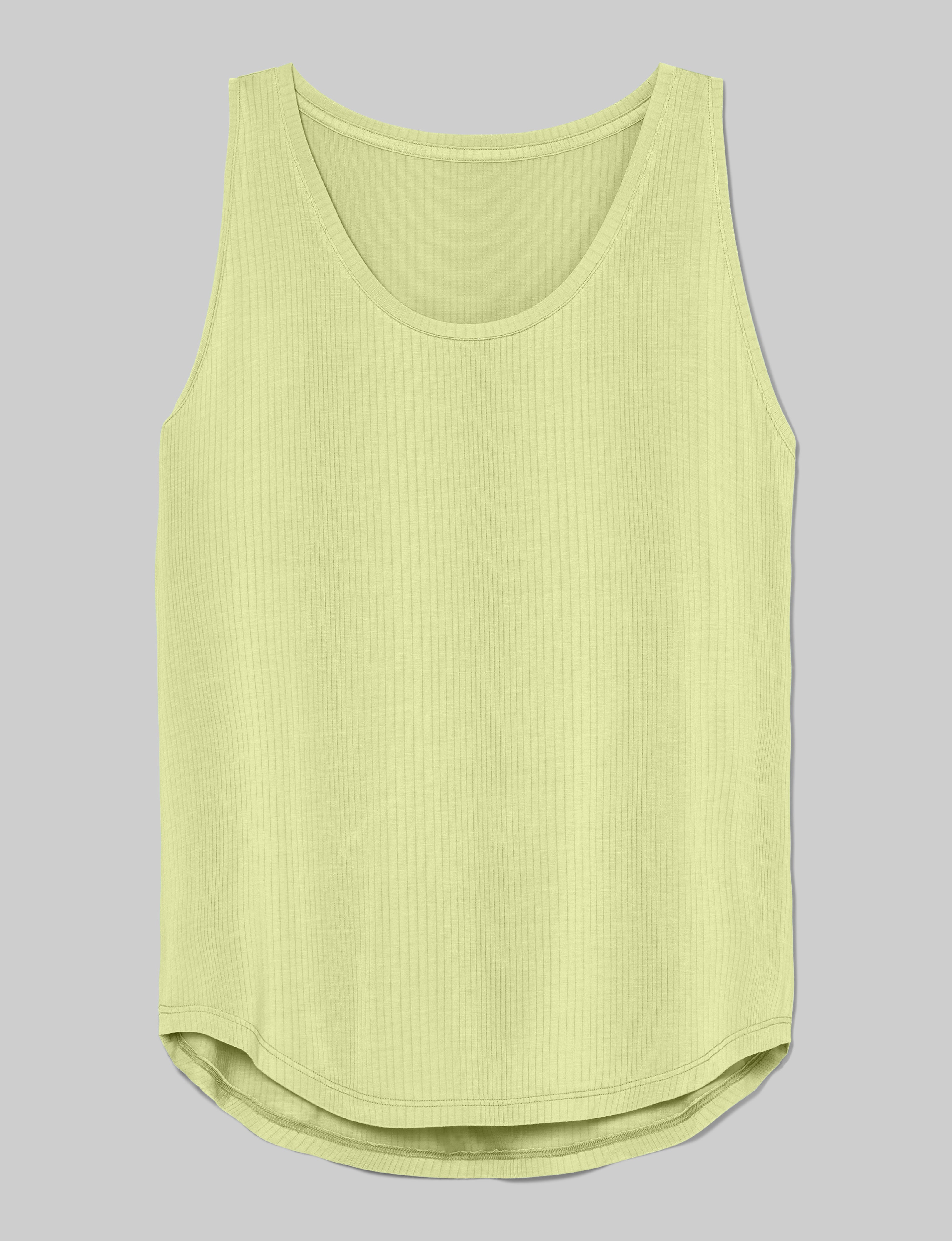 Women's Second Skin Luxe Rib Sleep Tank - Soft Comfortable Sleepwear for Nightwear & Lounge - Perfect for Bedtime, Relaxing at Home, and Travel