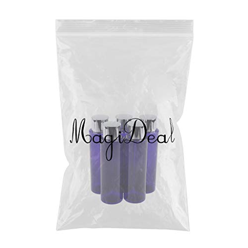 5-Pack Siah Refillable 250ML Empty Bottles for Makeup, Lotion, Essential Oil & Liquid Storage - Travel-Friendly, Leak-Proof Containers for DIY Beauty, Skincare & Aromatherapy