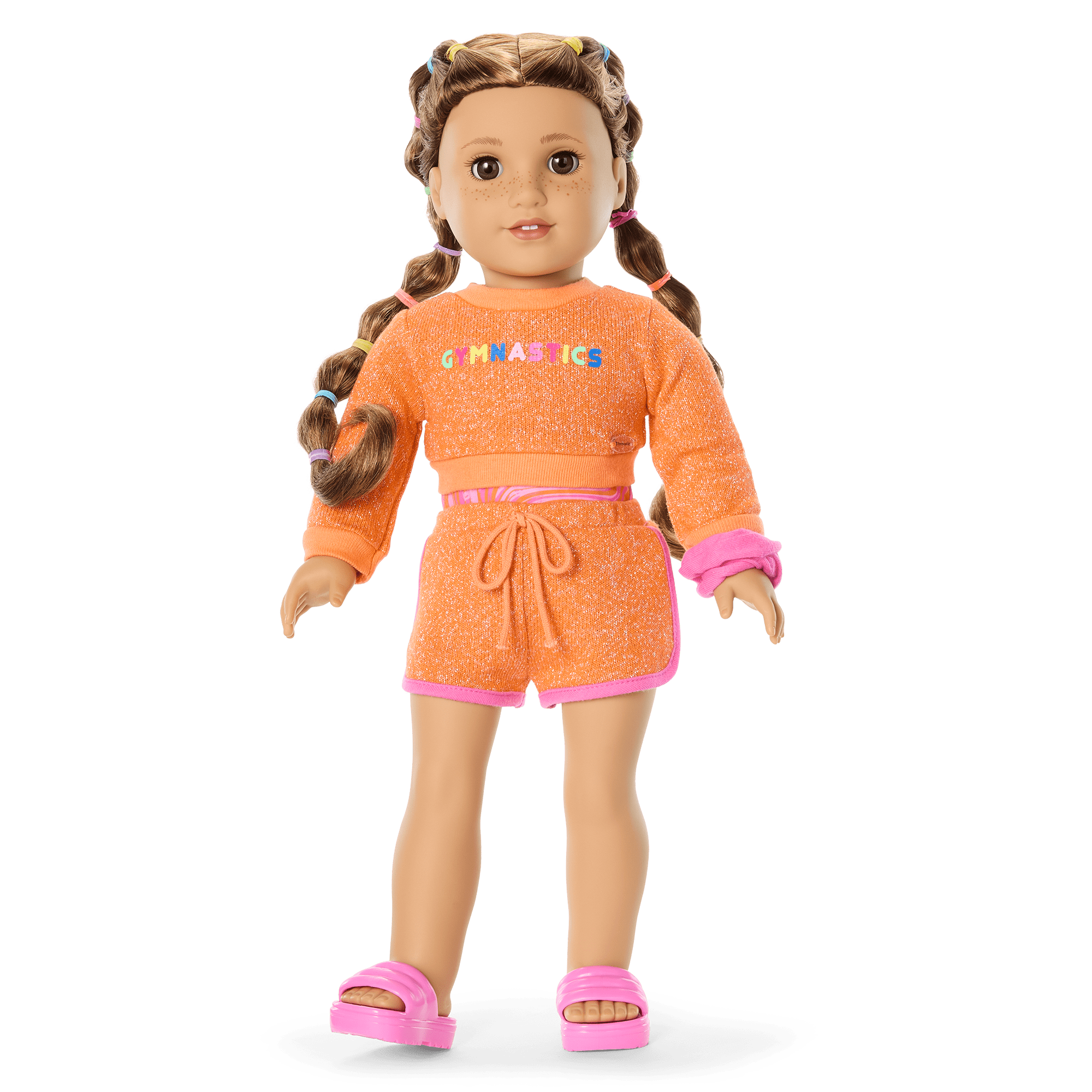 Lila’s™ Perfect 10 Gymnastics Bundle for Girls - American Girl of the Year™ 2024 - Complete Gymnastics Set with Leotard, Bag & Accessories - Perfect for Training, Competitions & Play