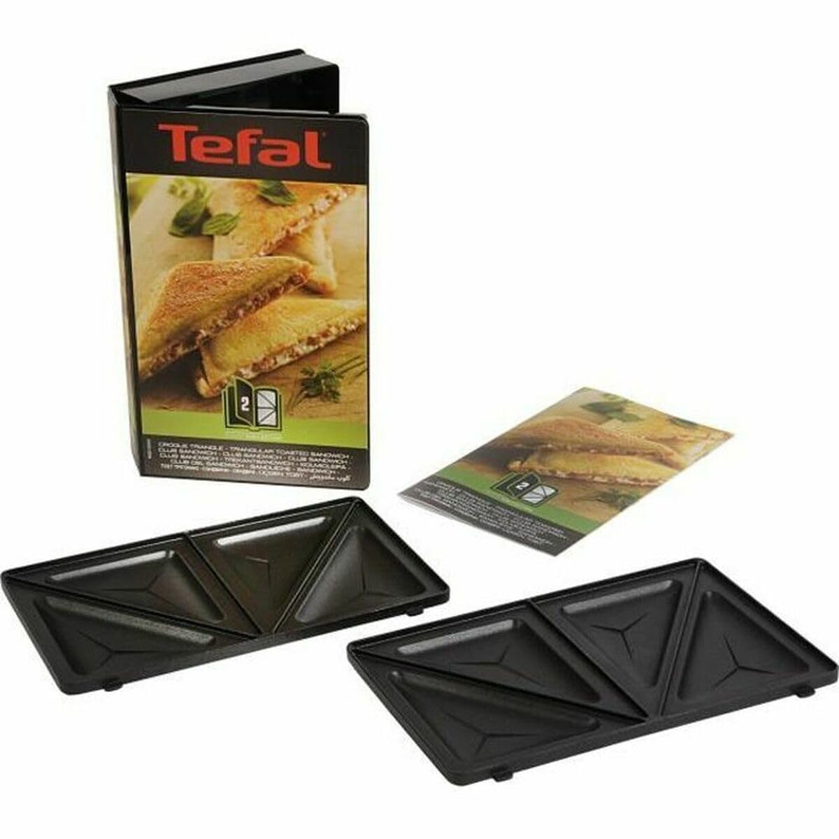 Tefal XA800212 Snack Collection Club Sandwich Maker with Non-Stick Plates – Perfect for Breakfast, Lunch & Quick Snacks at Home or Office