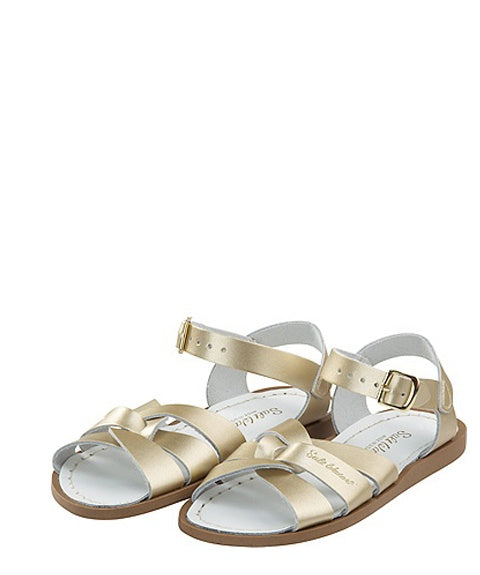 Saltwater Original Gold Sandals for Kids – Comfortable & Stylish Beach & Summer Sandals for Boys & Girls