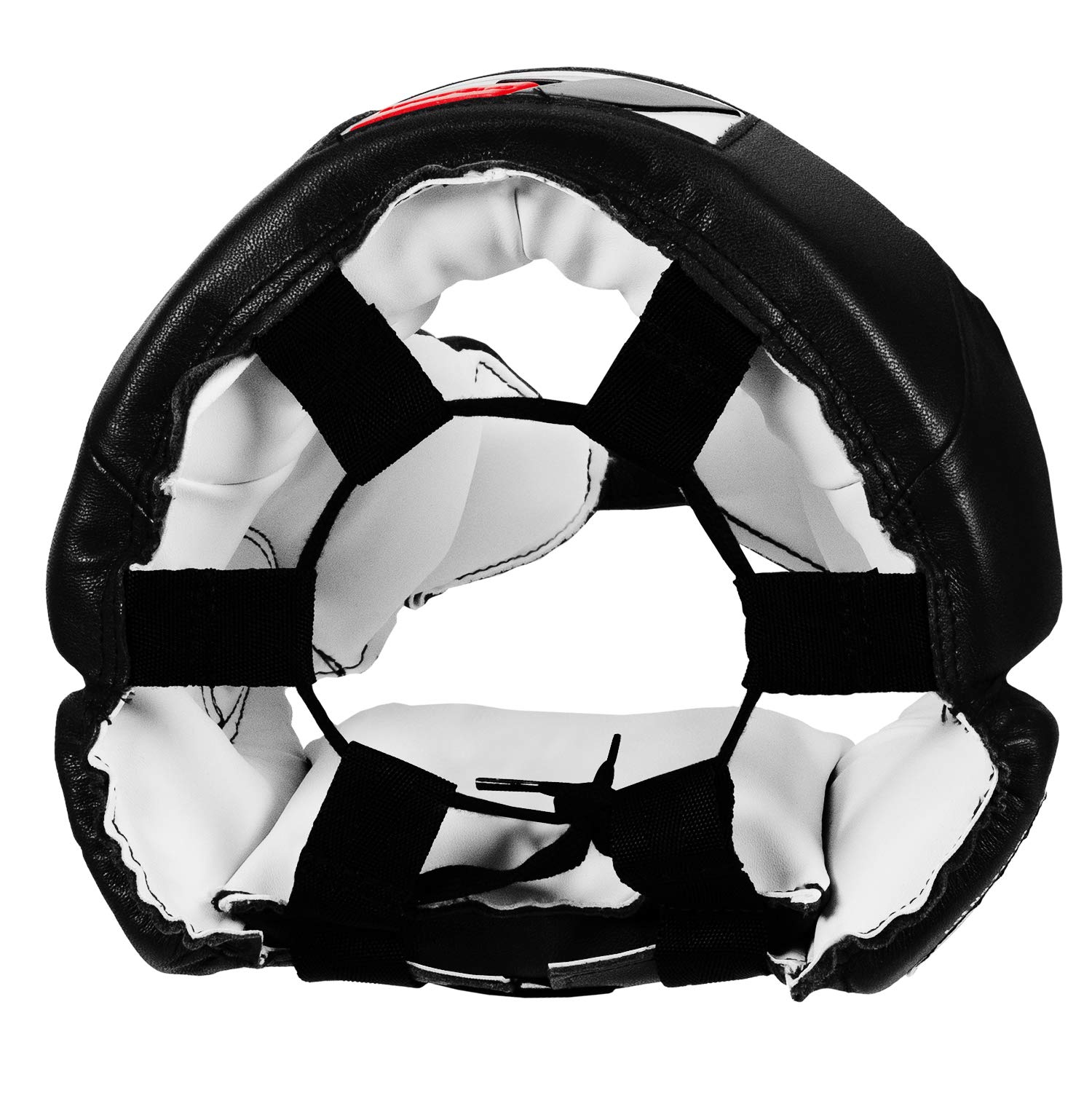 Fighting Sports USA Boxing Headgear - Open Face Design, Black, Small Size - Perfect for Training, Sparring & Competition