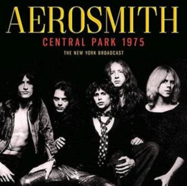 Aerosmith Live in Central Park 1975 - Vintage Concert CD - Perfect for Classic Rock Collectors & Music Lovers - Great for Home Listening & Retro Music Parties
