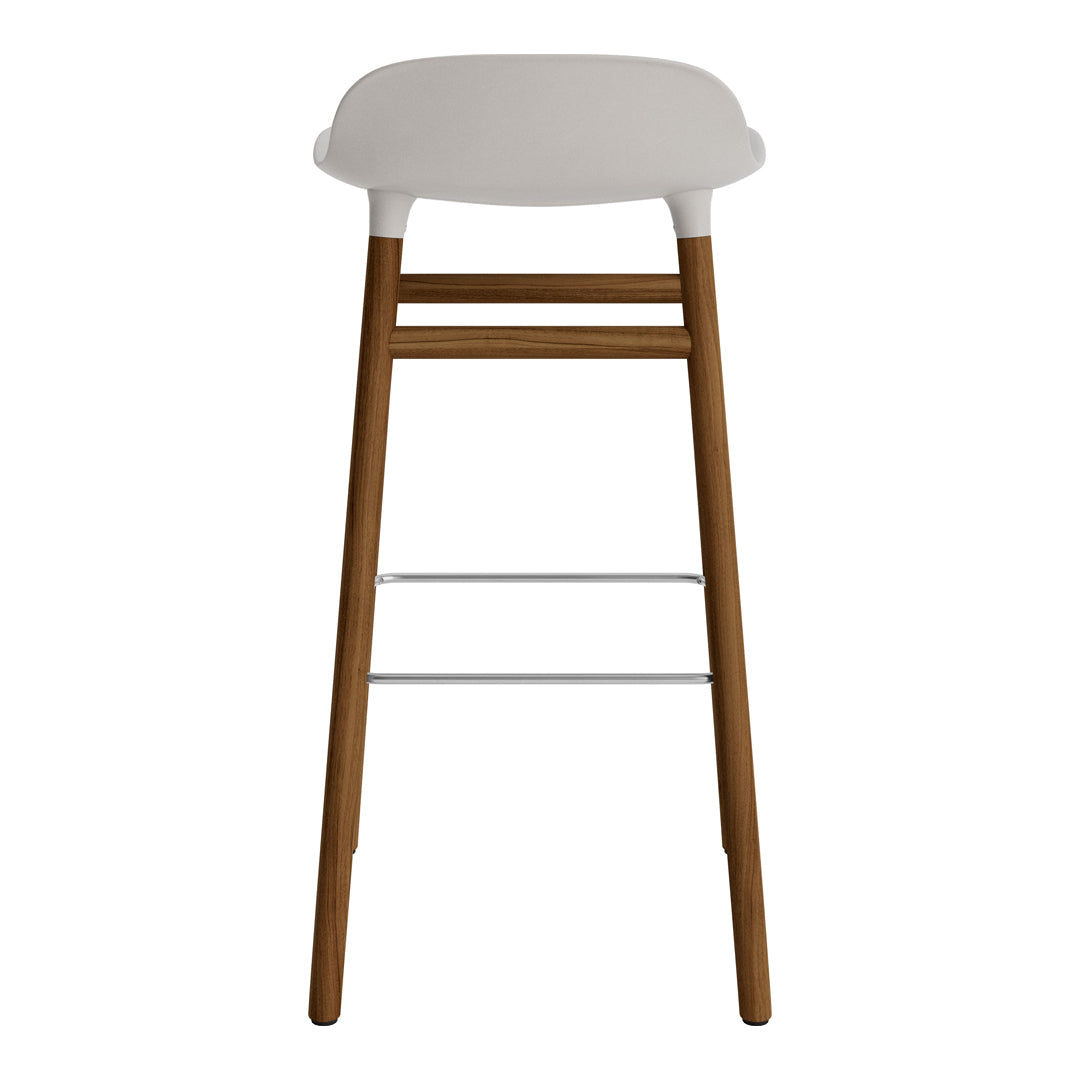 Modern Wooden Bar Stool with Sturdy Wood Legs - Counter Height Kitchen & Pub Stool for Home, Restaurant & Bar Use