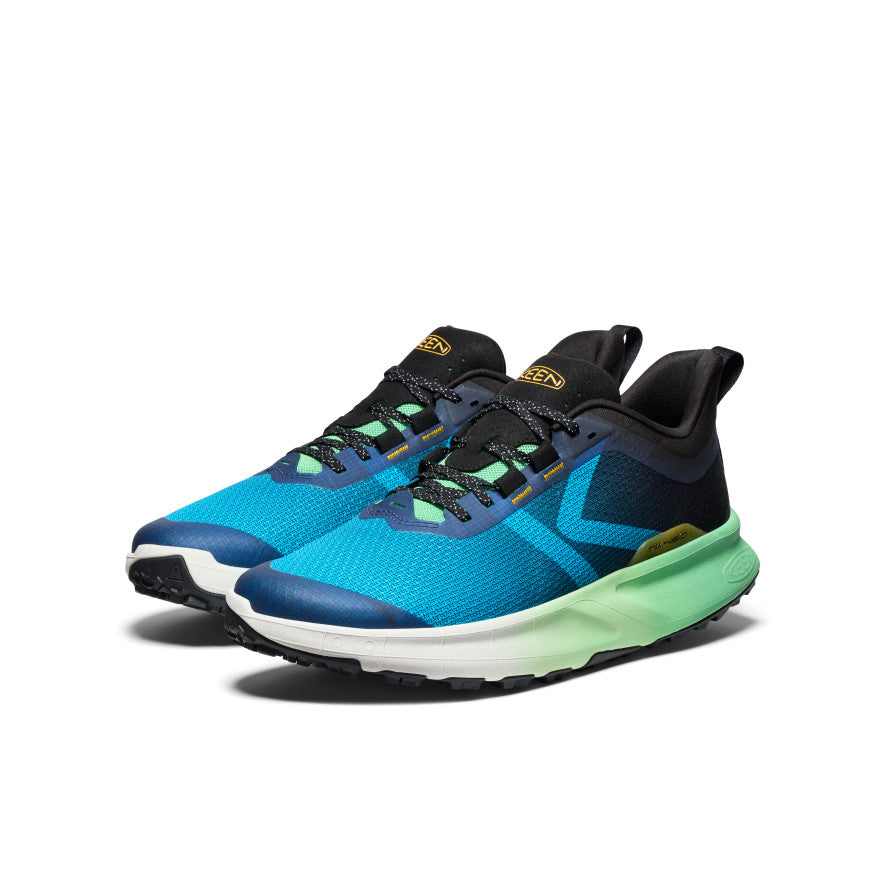 Men's 450 Dirt Hiking Shoes - Blue Danube/Absinthe Green - Lightweight Waterproof Trail Running Shoes for Outdoor Adventures & Mountain Climbing