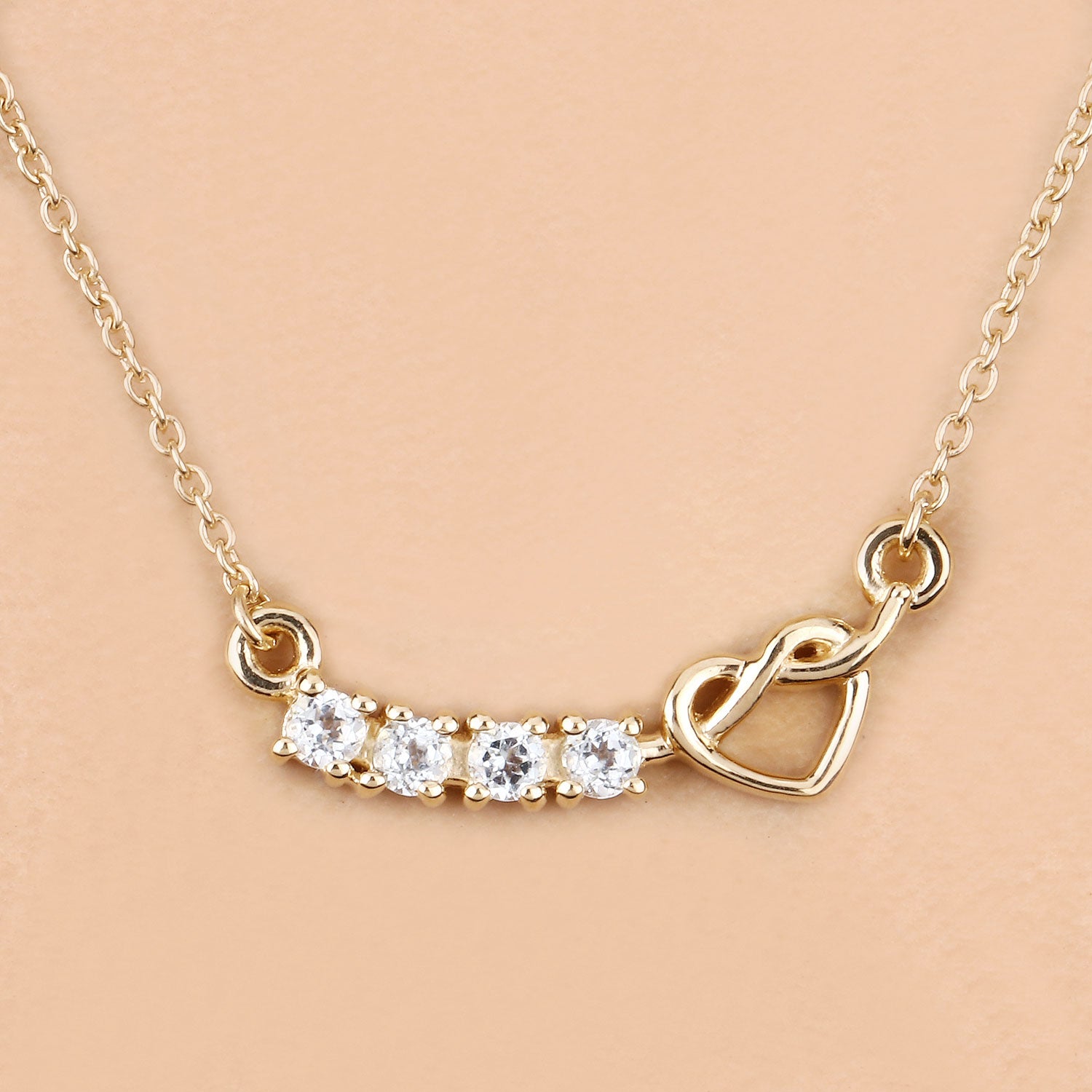 Genuine Blue Topaz Heart Pendant Sterling Silver Necklace – Perfect for Valentine’s Day, Anniversary & Birthday Gifts