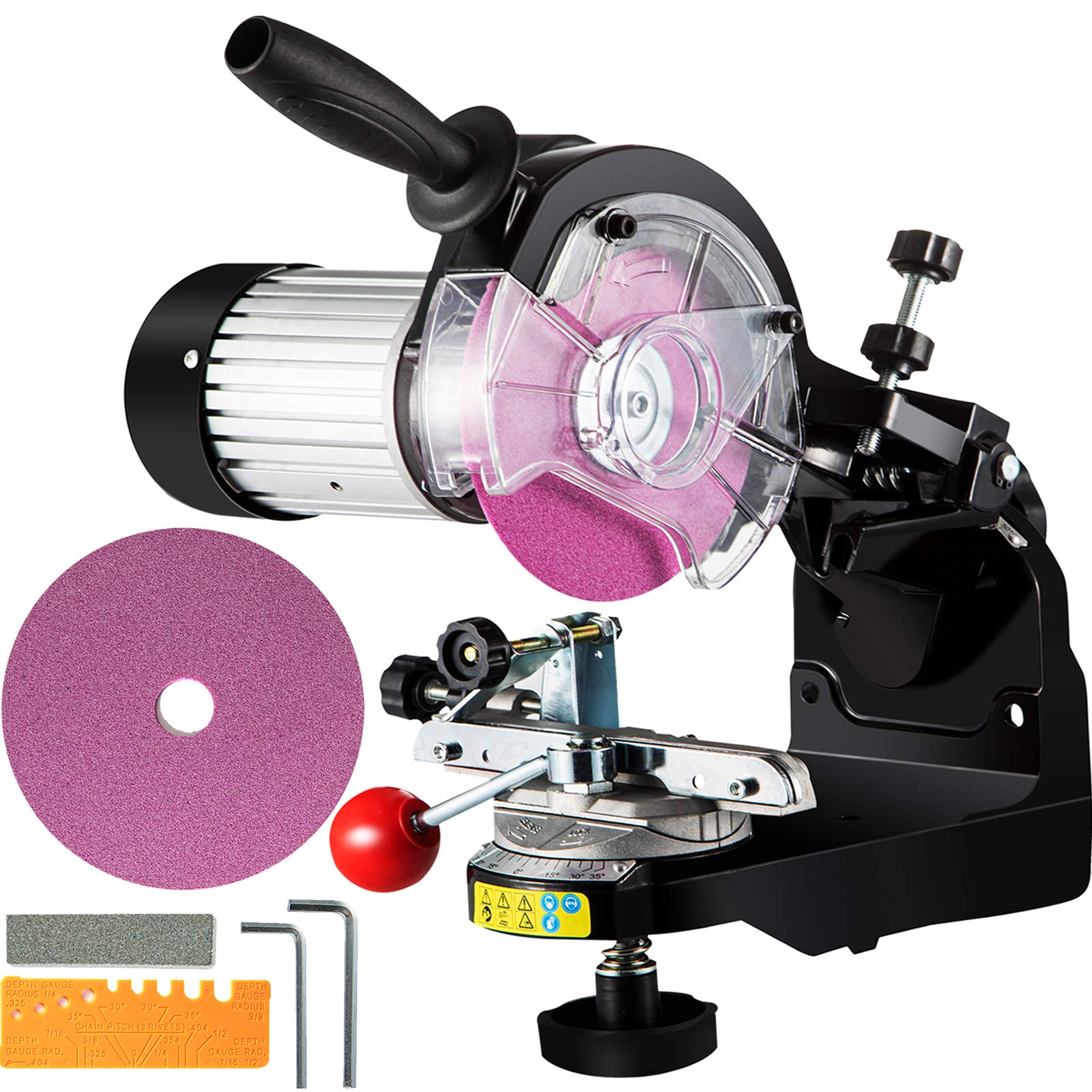 VEVOR 230W Electric Chainsaw Sharpener - 3000RPM Chain Grinder with 1/8