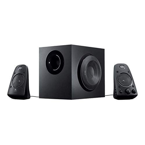 Logitech Z623 400 Watt THX Certified 2.1 Speaker System with Studio Headphones & Audio Cable - Powerful Home Audio for Gaming, Movies & Music
