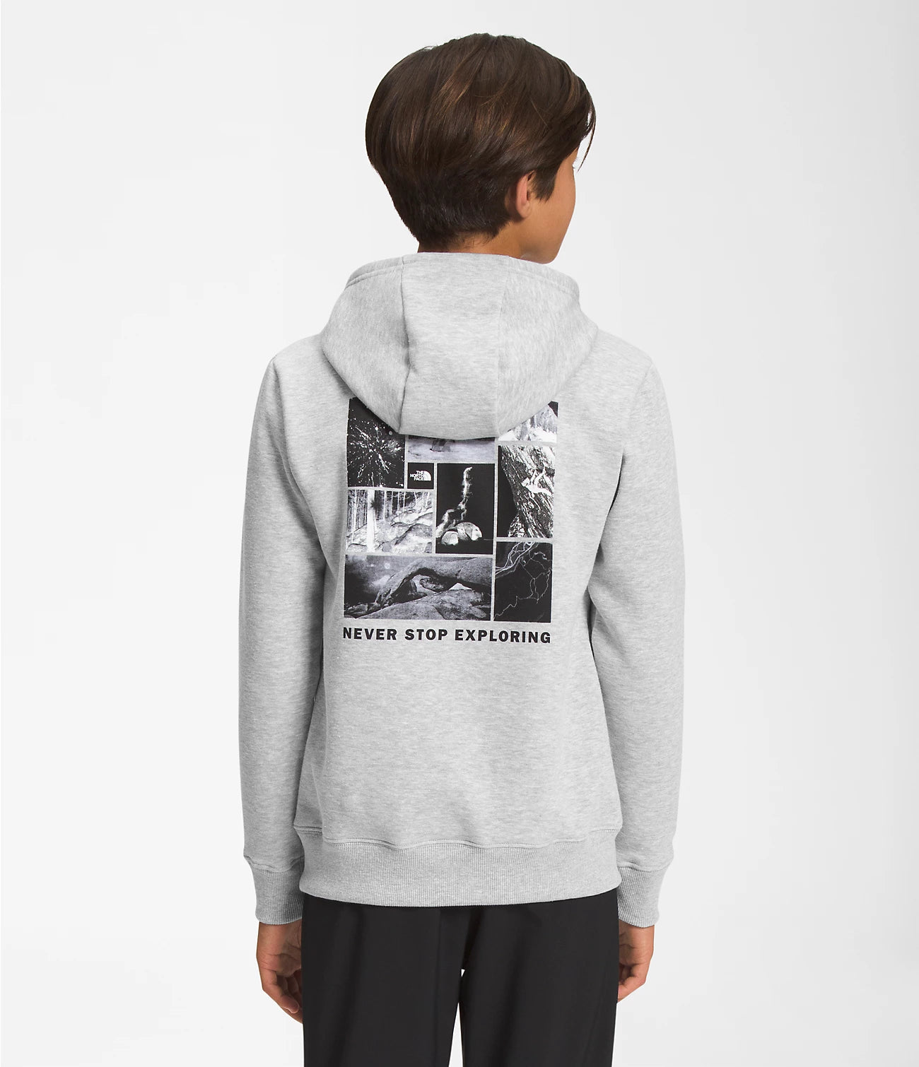 Boys' Camp Fleece Pullover Hoodie - Cozy Winter Wear for Outdoor Activities & Casual Style | NF0A82SW