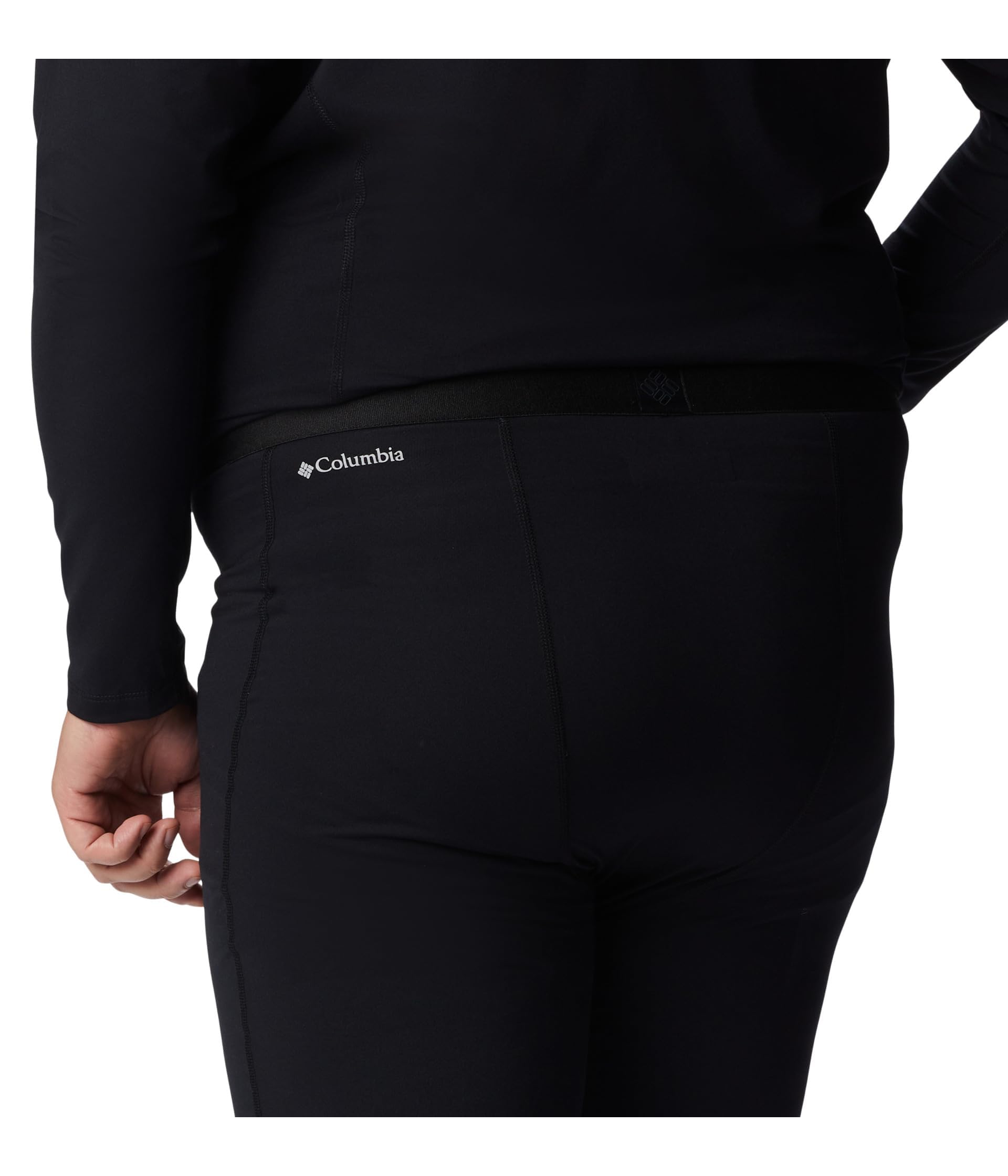 Columbia Men's Big & Tall Midweight Stretch Tights - Thermal Base Layer for Hiking, Running & Winter Outdoor Activities