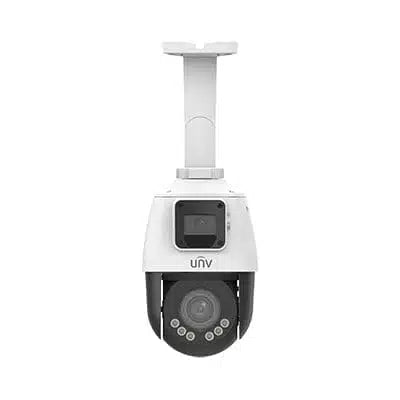 Uniview IPC9312LFW AF28 2X4 2.2MP Lighthunter Dual Lens PTZ Security Camera with Night Vision - Ideal for Home Surveillance, Business Monitoring & Outdoor Security Systems