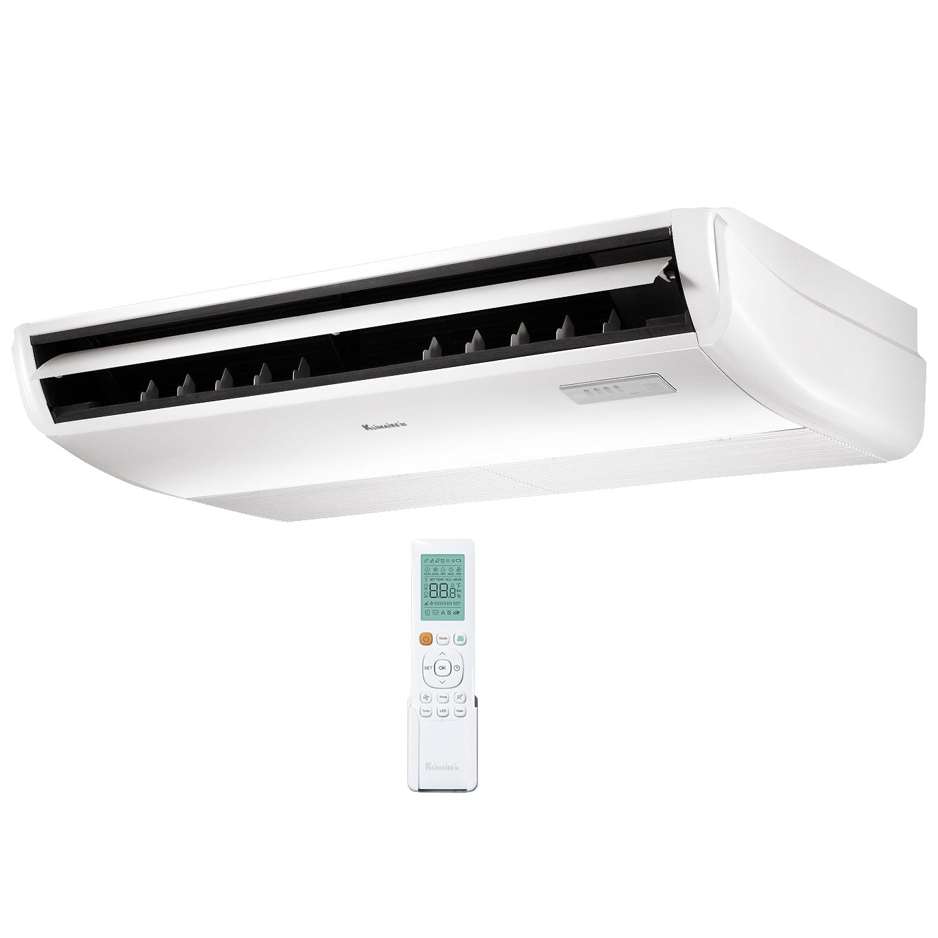 24,000 BTU Floor Ceiling Fan Coil Unit - High Efficiency HVAC System for Home & Office Cooling | Perfect for Large Rooms, Warehouses & Commercial Spaces