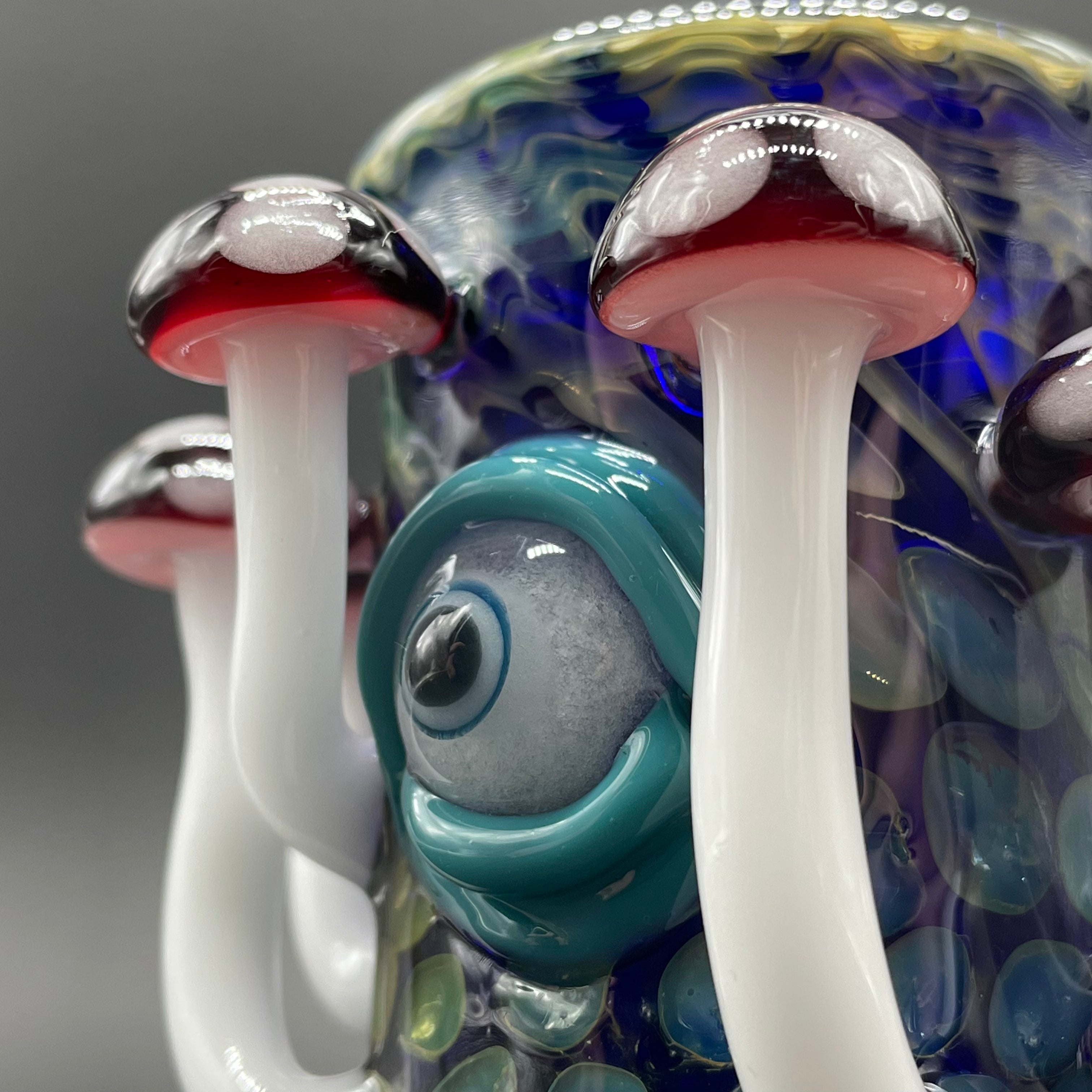 Funny Red Mushroom Shot Glass Set - Unique Novelty Drinking Cups for Parties, Gifts & Home Bar Decor - Perfect for Halloween, Themed Events & Collectibles