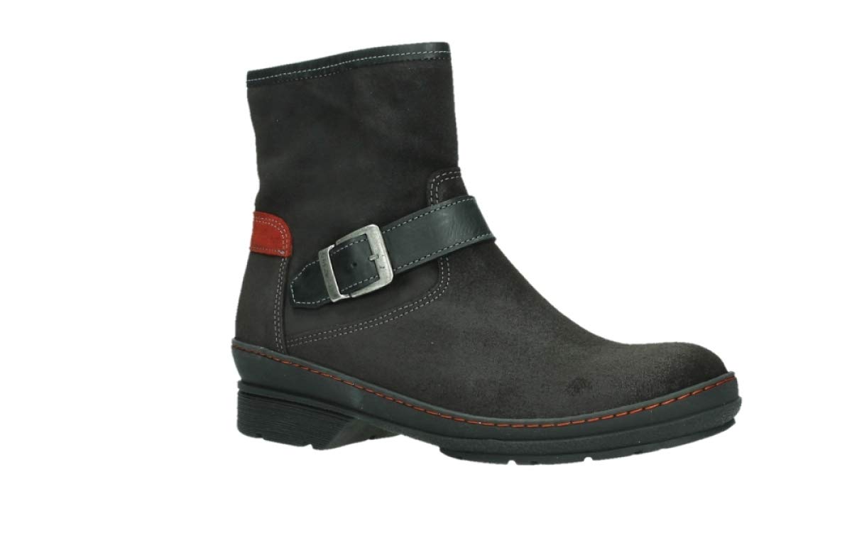 Wolky Women's Nitra Water Resistant Ankle Boots - Comfortable Slip-Resistant Winter Booties for Walking, Hiking & Outdoor Activities