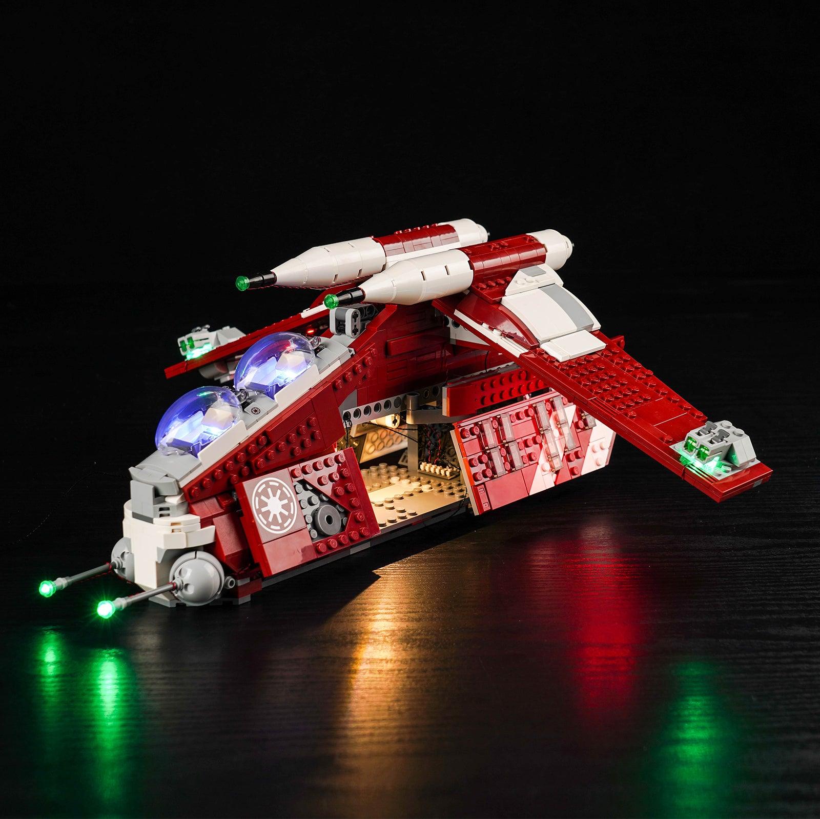 Best Light Kit for LEGO Star Wars New Coruscant Guard Gunship 75354 - DIY Lighting Set for LEGO Models - Perfect for Display & Nighttime Play