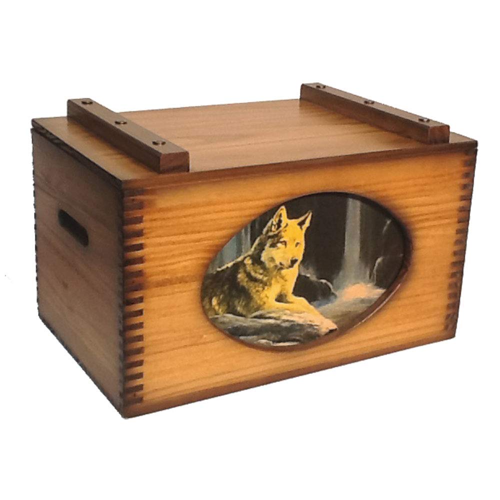 Premium ON THE ROCK WOLF Storage Box - Durable Organizer for Home, Office & Outdoor Use - Perfect for Toys, Tools, and Camping Gear Storage