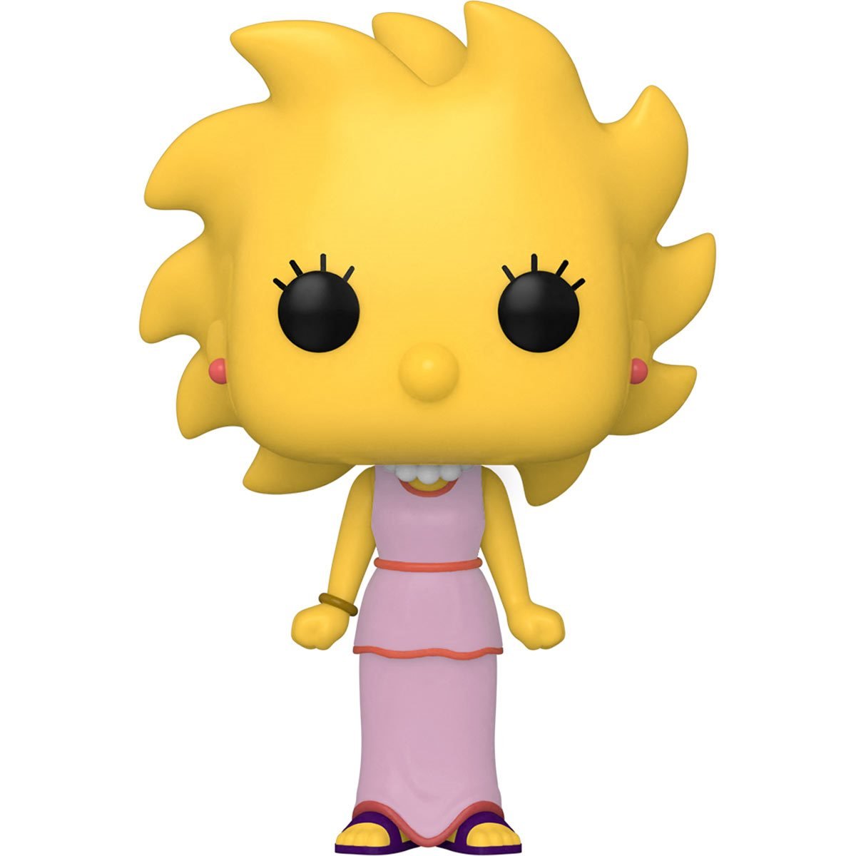 The Simpsons Lisa Simpson Plush Toy - Soft Stuffed Doll for Kids & Collectors | Perfect for Birthday Gifts, Room Decor, and The Simpsons Fans