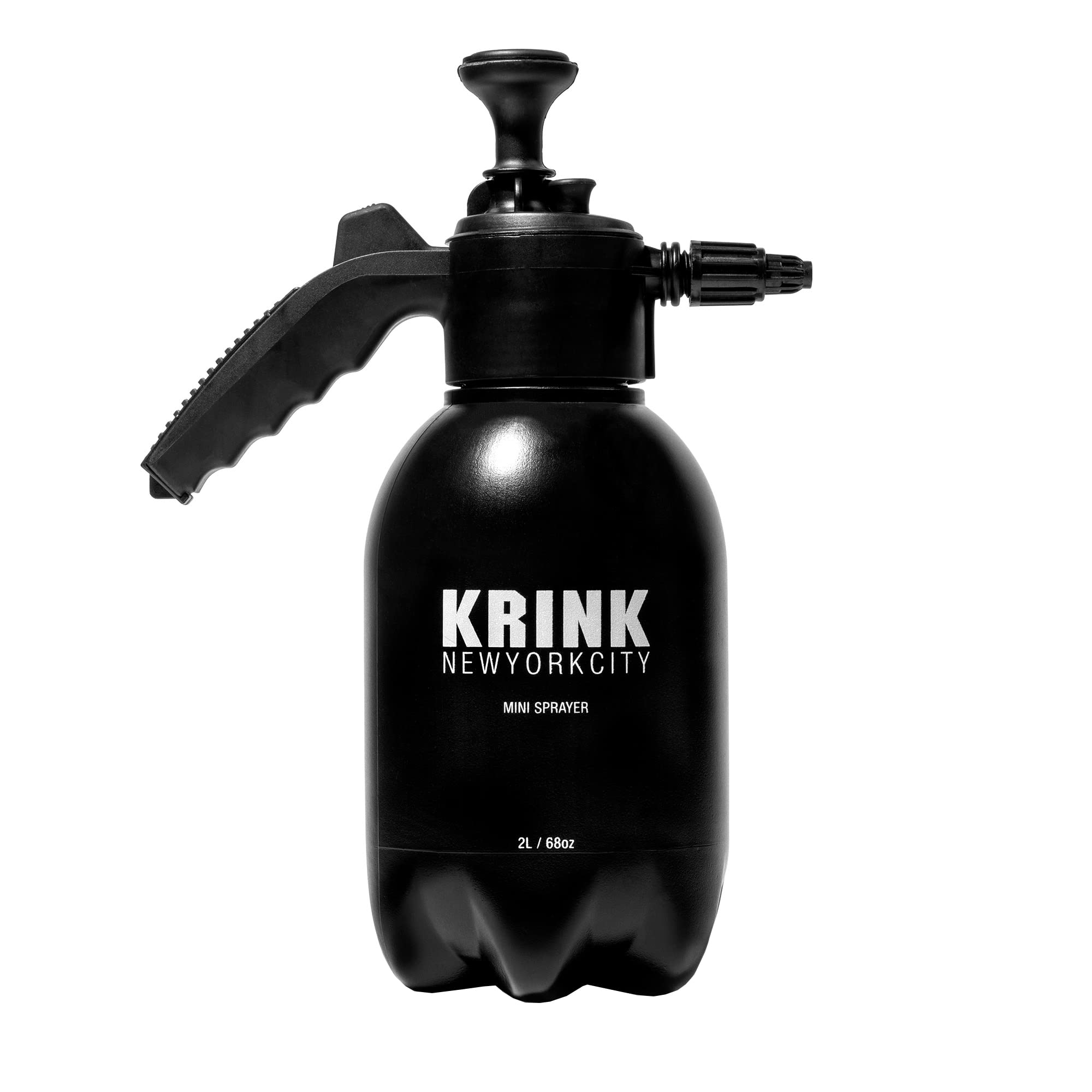 Krink Mini Paint Sprayer for Graffiti - Hand-Pump Spray Paint Tool with 2L (68oz) Tank & Adjustable Nozzle | Cordless Graffiti Art Supplies for Street Art, Murals & DIY Projects
