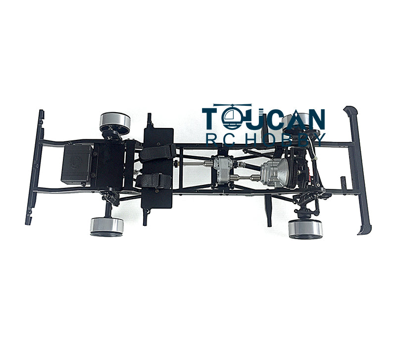 1:10 Scale Rock Crawler 334MM Shell Cabin Chassis & Tires Spare Parts for D110 RC Cars - DIY Off-Road Model Car Accessories for Hobbyists & Collectors (Perfect for Trail Crawling & RC Car Upgrades)