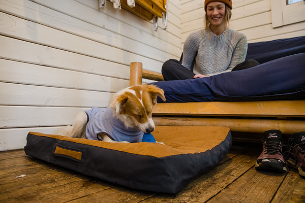 Ruffwear® Gnawt A Cone® Salamander Orange Dog Chew Toy & Treat Dispenser - Durable Interactive Play for Active Dogs, Perfect for Fetch, Training, and Outdoor Adventures