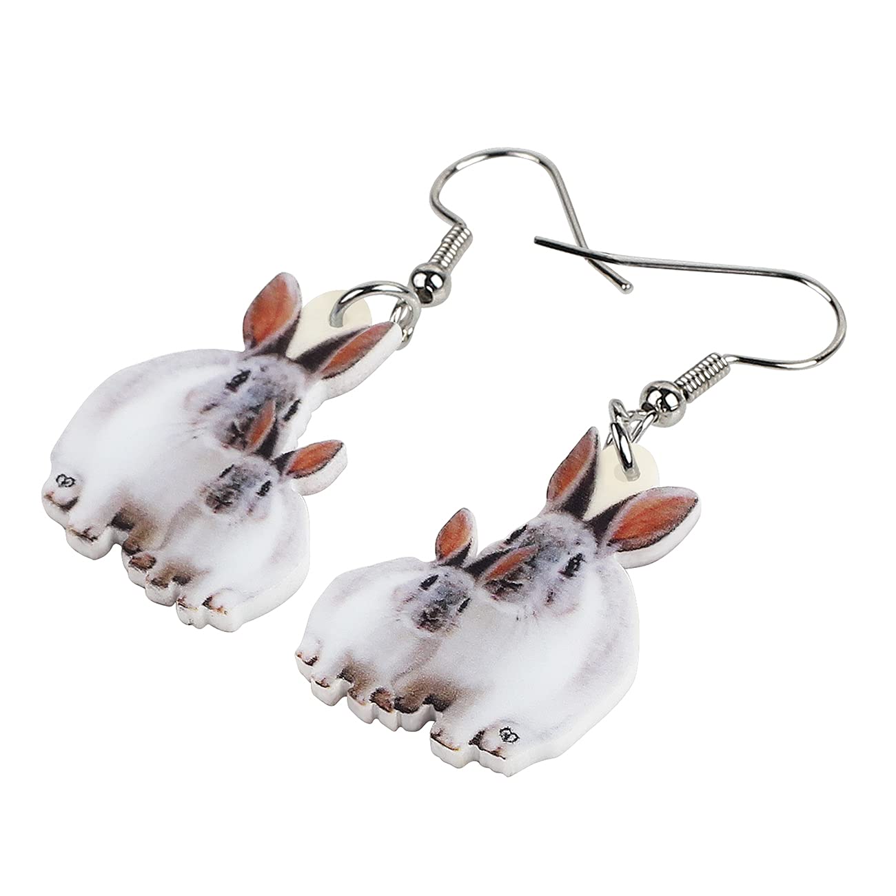 Easter Bunny Earrings for Women - Cute Dangle Egg Charm Jewelry, Anime Easter Basket Decorations & Gifts - Perfect for Easter Party, Spring Festival & Cosplay Accessories