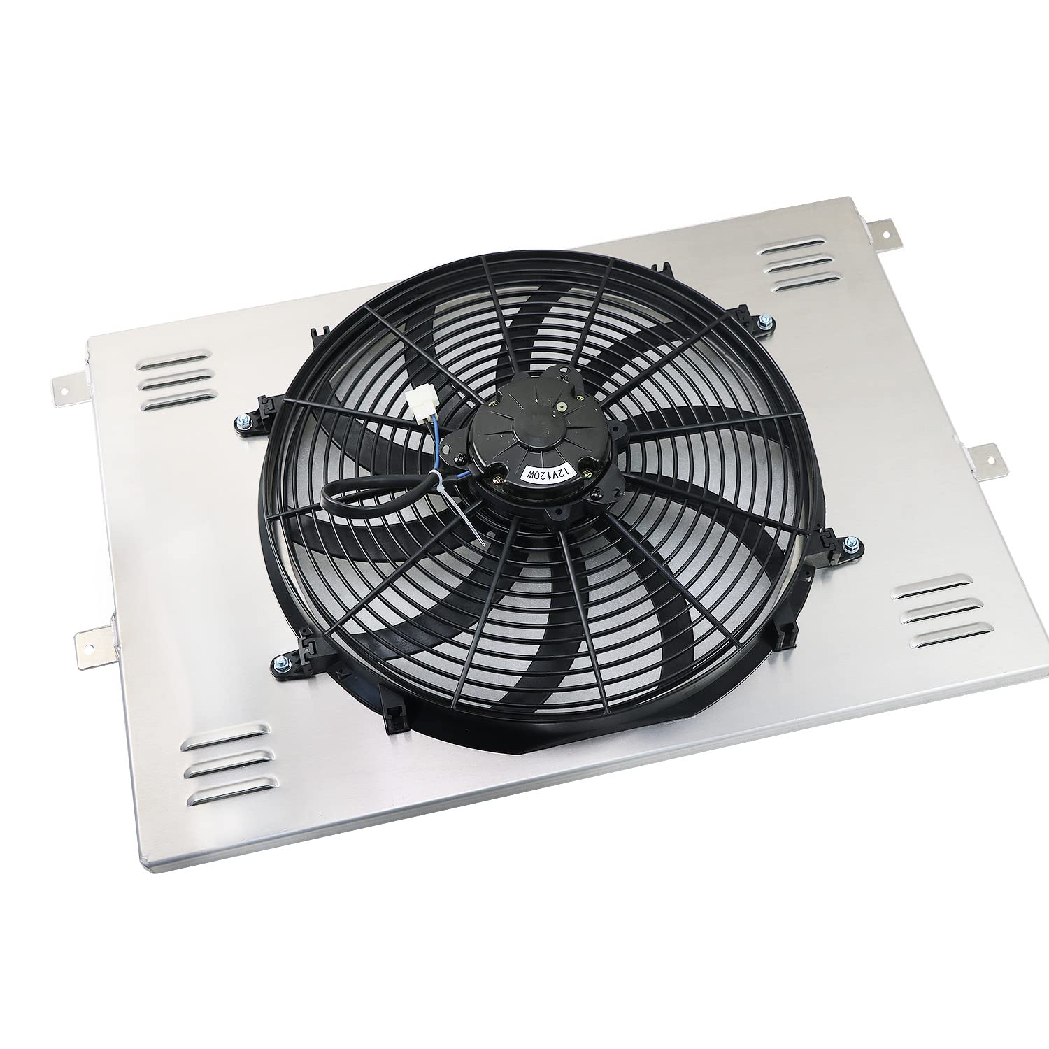 High-Performance Aluminum Radiator Shroud with 16