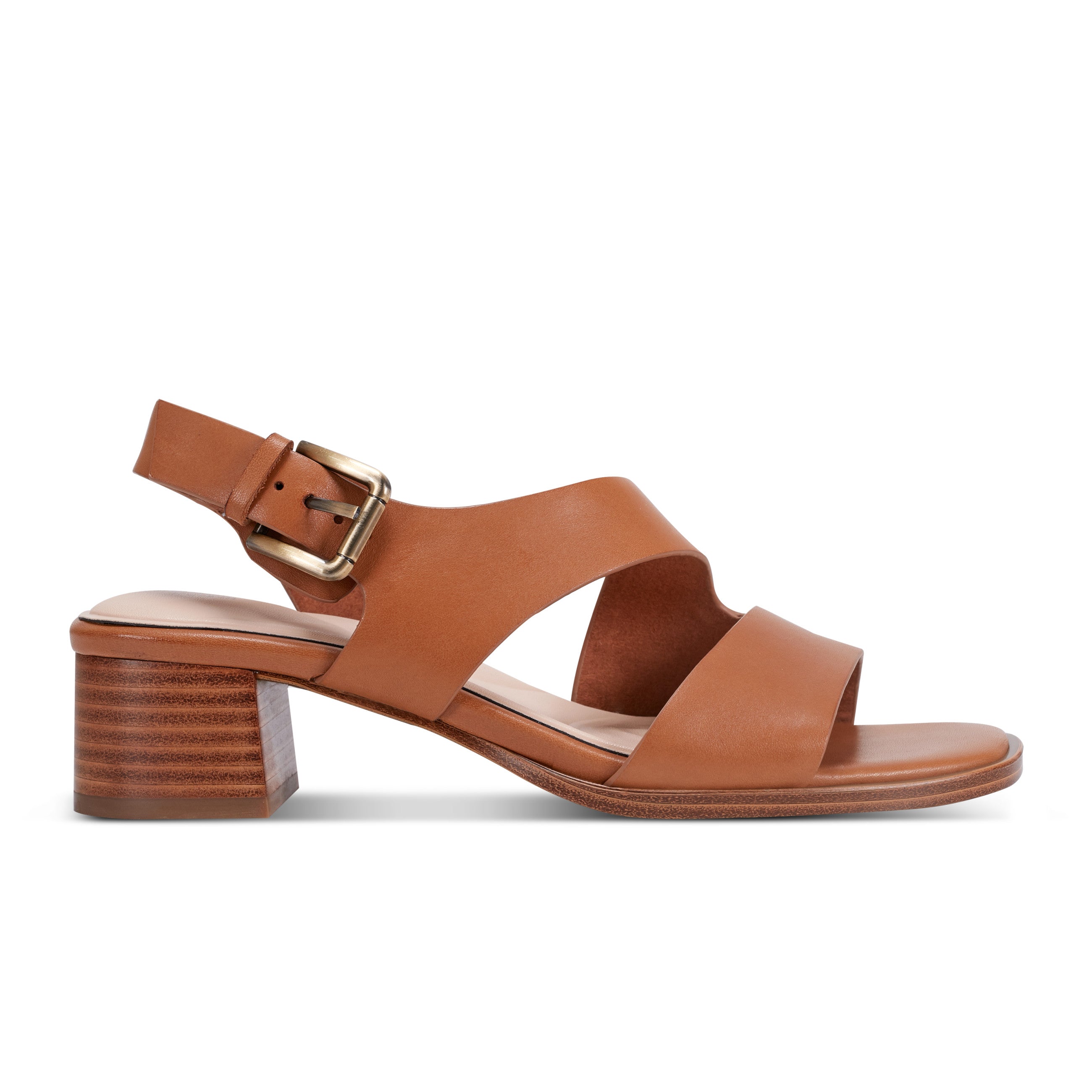 Women's Hennly Block Heel Square Toe Dress Sandals - Comfortable & Stylish for Weddings, Parties & Office Wear