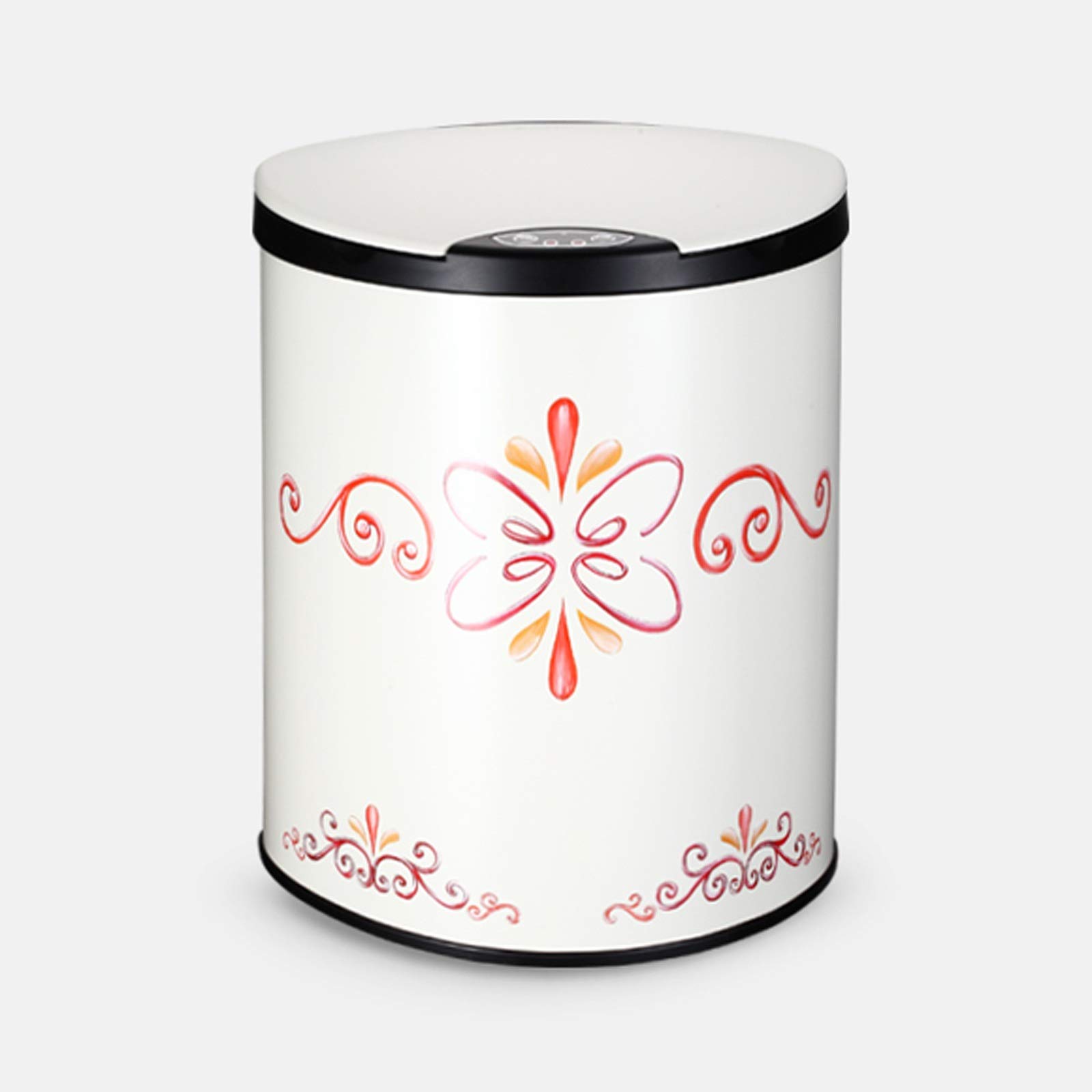 Smart Electric Trash Can with Lid - 2.3 Gallon Metal Garbage Bin for Kitchen, Living Room, Bedroom & Office | Hands-Free Sensor, Commercial Grade & Stylish Design | Perfect for Home, Office & Smart Waste Management