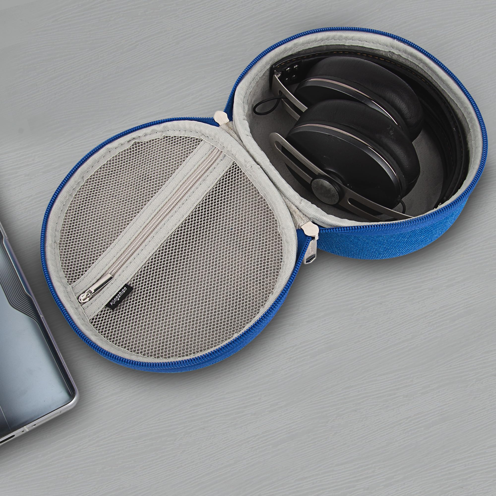 Skullcandy Crusher Evo ANC 360 Hesh3 Wireless Headphones Hard Travel Case - Protective Carrying Bag for Venue Wireless ANC Headphones (Blue) | Perfect for Airplane Commute Gym & Outdoor Use