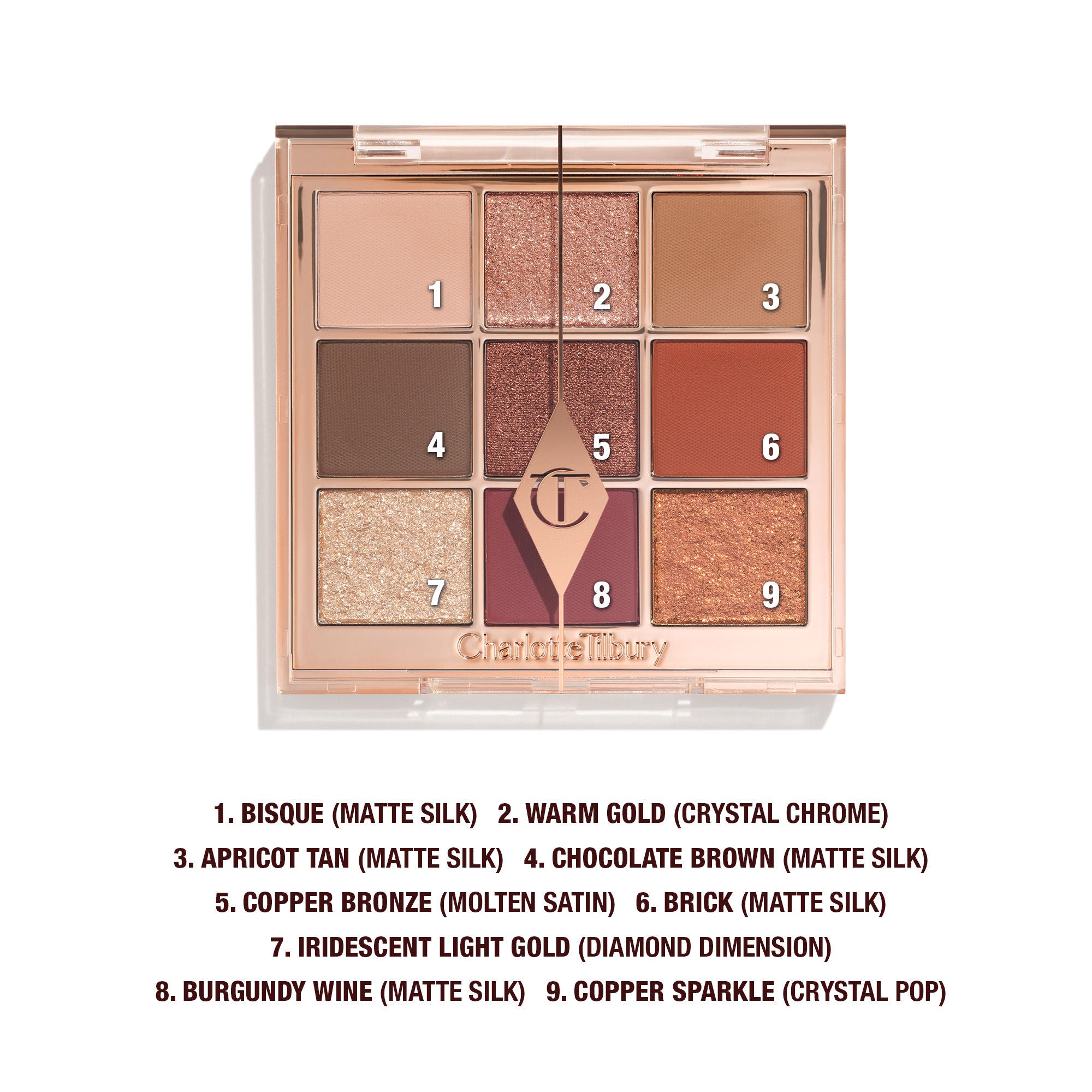 Charlotte's Palette Of Beautifying Eye Trends - Professional Eyeshadow Palette for Stunning Makeup Looks | Perfect for Daytime Office Wear & Nighttime Party Glam
