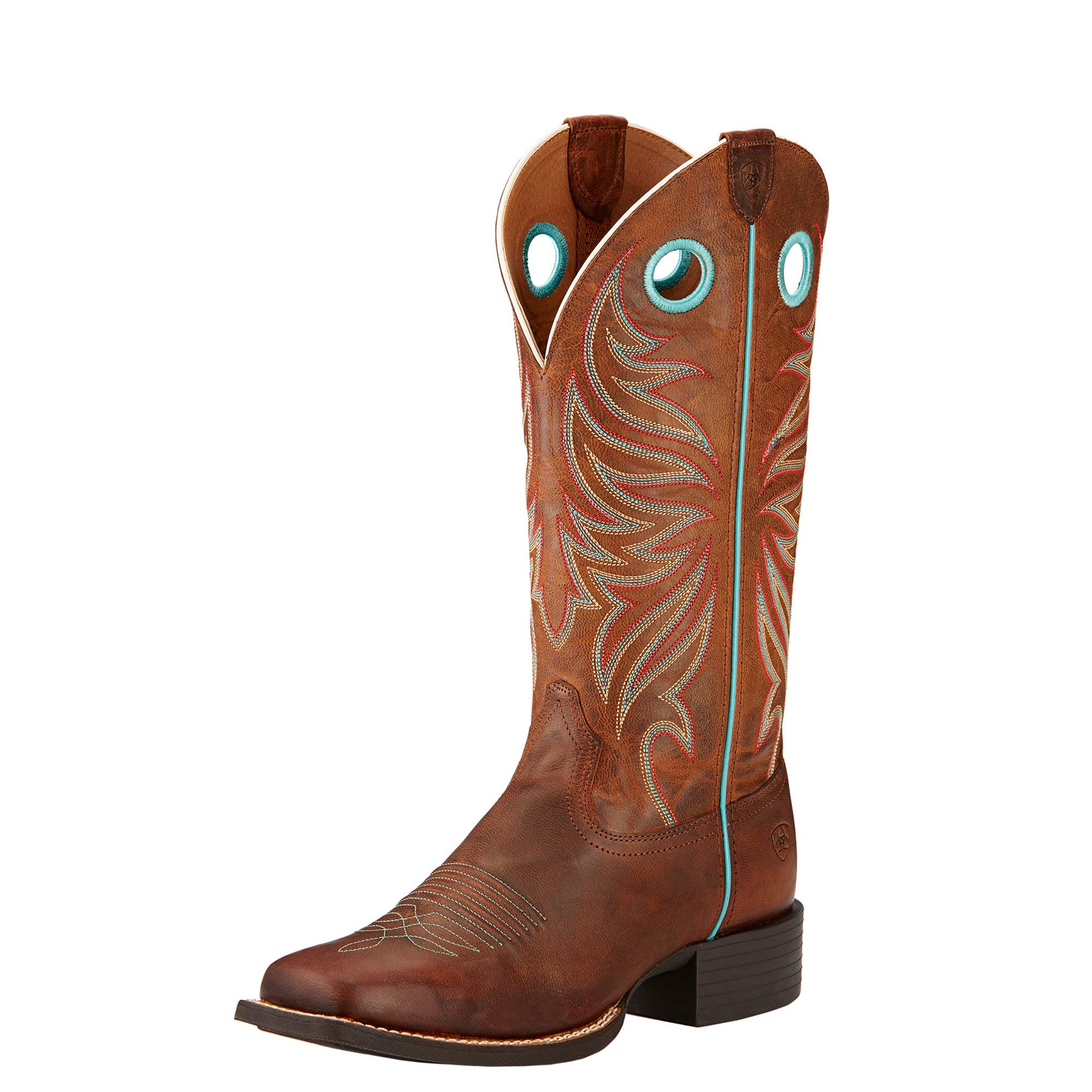 ARIAT Women's Round Up Ryder Western Boot - Comfortable Cowgirl Boots for Riding & Country Fashion | Perfect for Rodeo, Line Dancing & Western Events