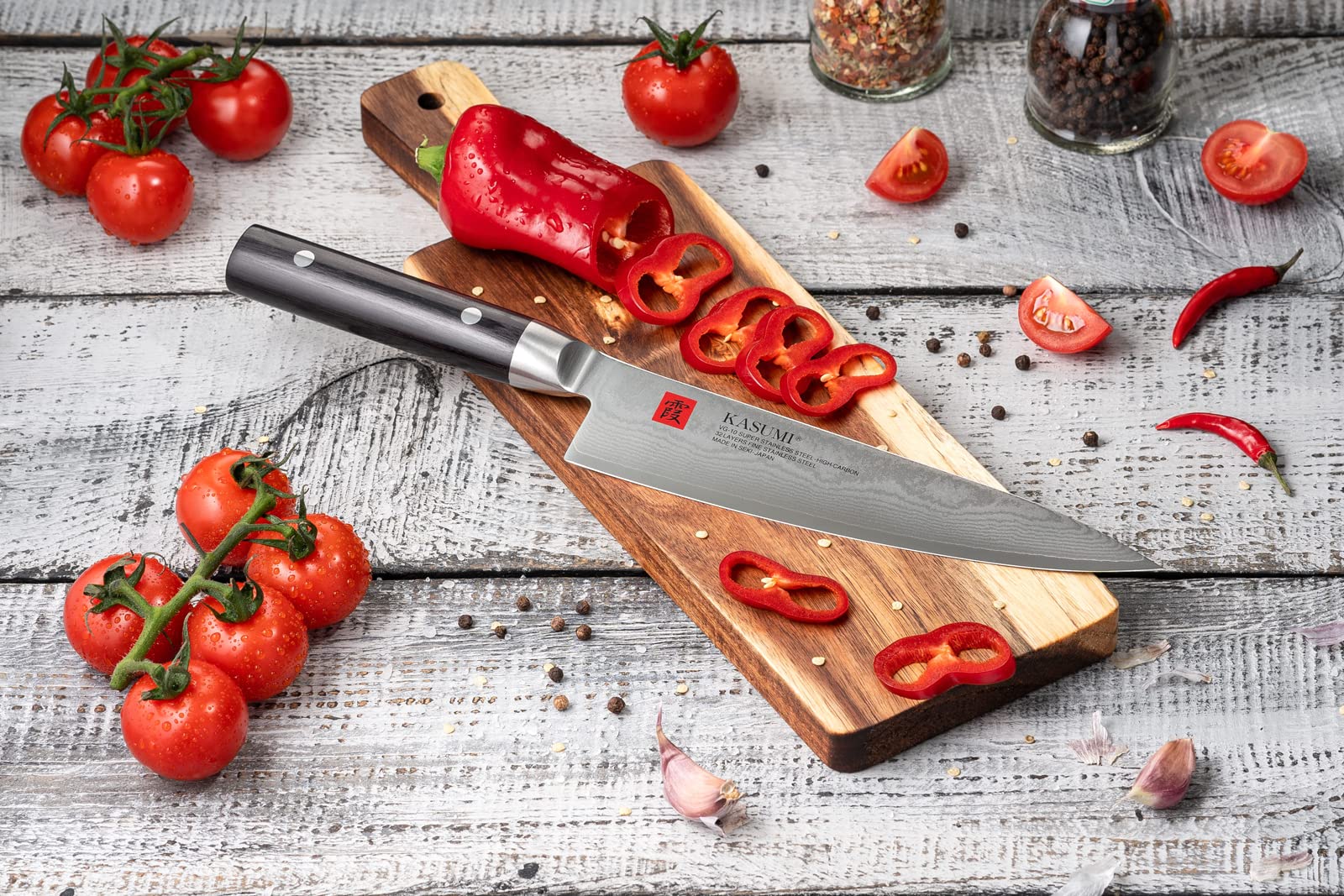 8 Inch Professional Chef Knife - High Carbon Stainless Steel Kitchen Knife for Slicing, Dicing, and Chopping - Perfect for Home Cooks and Professional Chefs