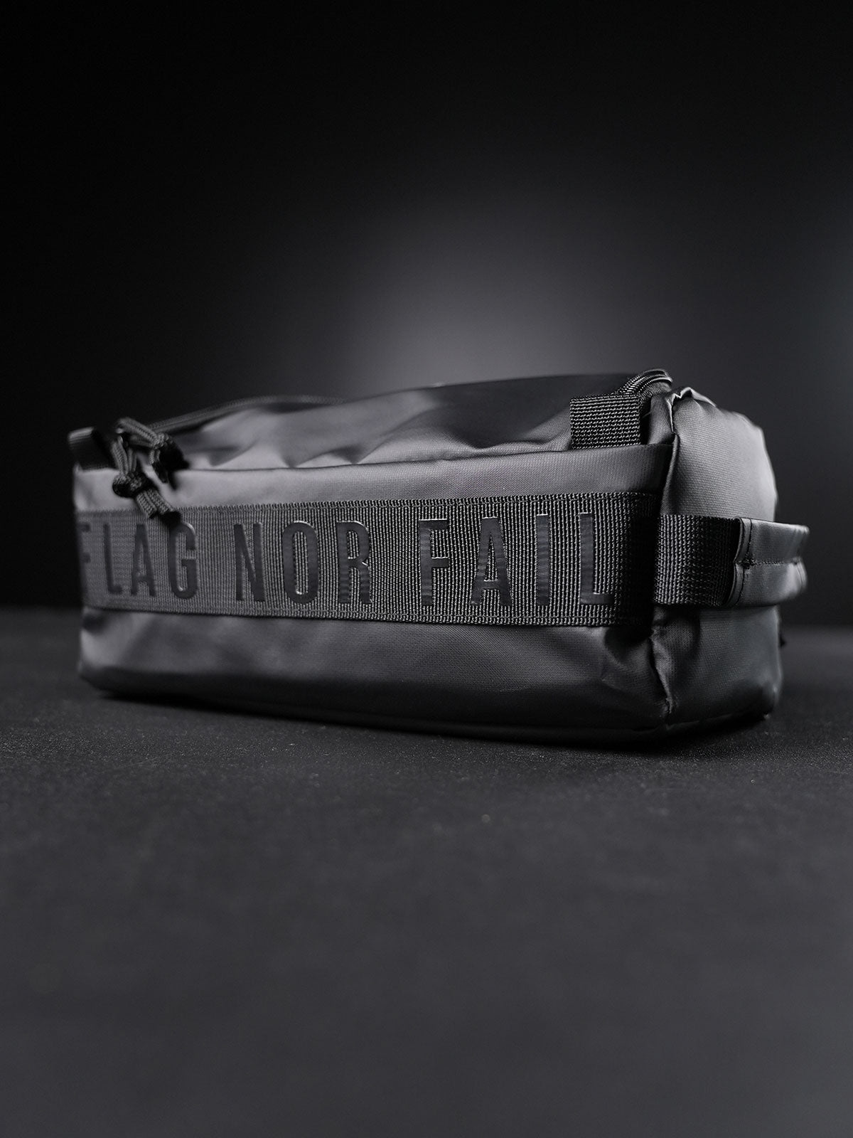 Momentum 2.5L Black Toiletry Bag for Travel - Waterproof Cosmetic Organizer for Men & Women - Perfect for Gym, Camping, Business Trips & Daily Use
