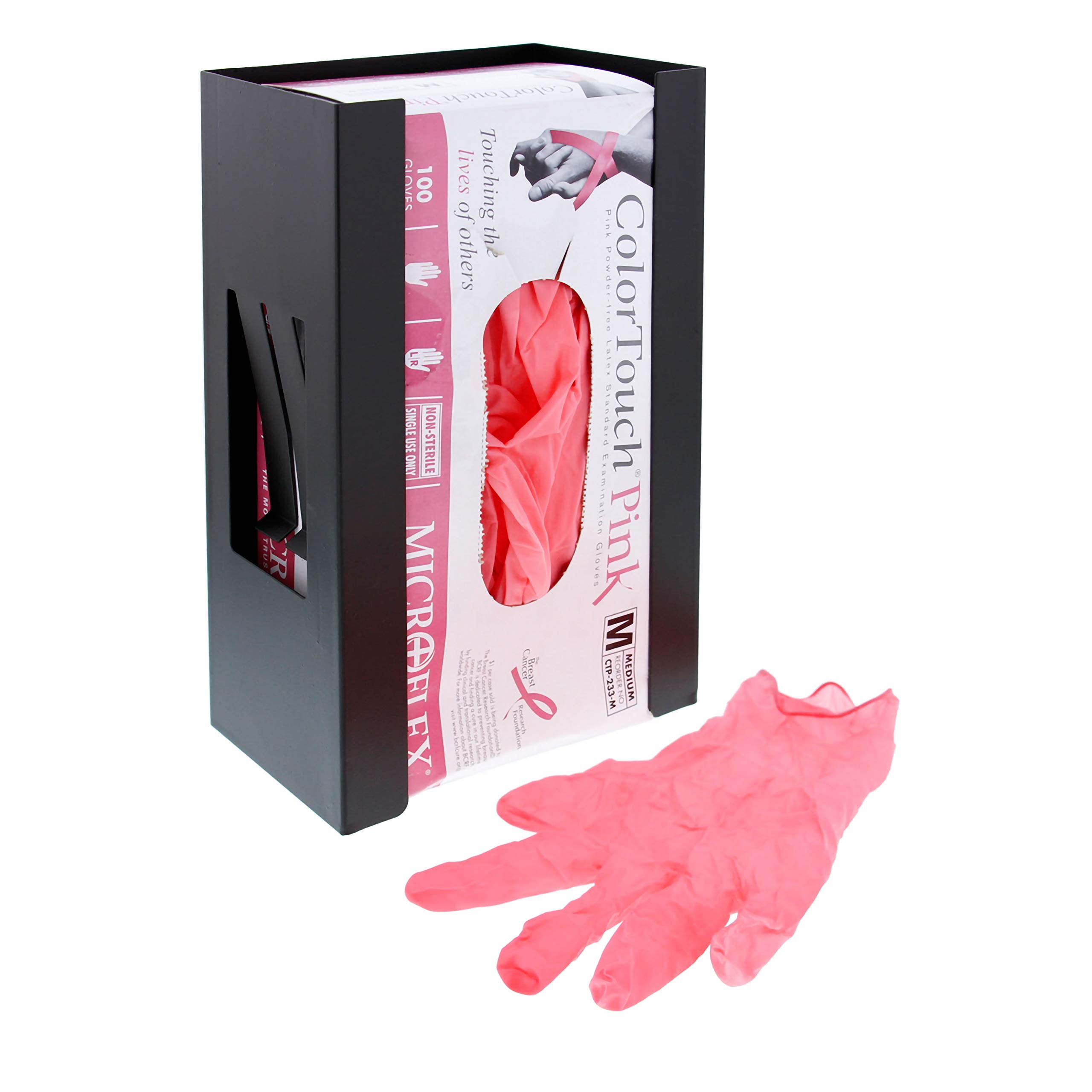 TCP Global Wall Mount Glove Holder (Pack of 6) - Magnetic Latex Glove Dispenser & Tissue Box Organizer - Perfect for Kitchen, Garage, Workshop & Medical Use